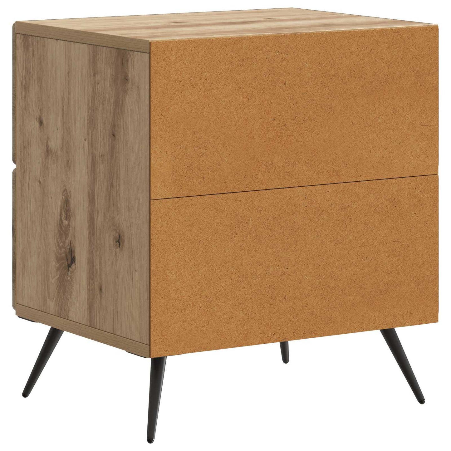 Bedside Cabinet 2 pcs Artisan Oak 43 x 34.5 x 47.5 cm