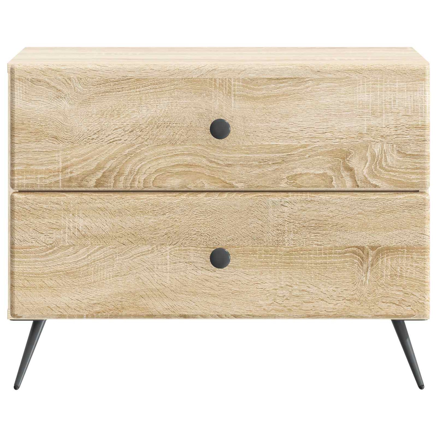 Bedside Cabinet Sonoma Oak 62 x 34.5 x 47.5 cm Engineered Wood