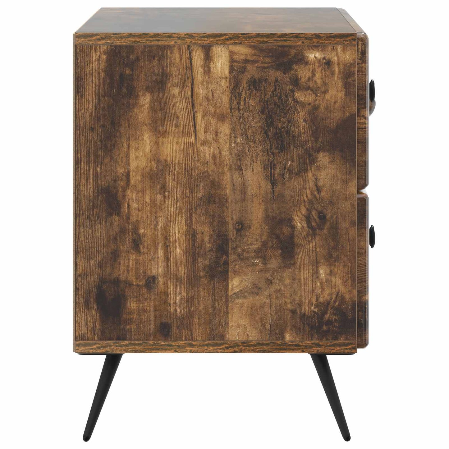 Bedside Cabinet Smoked Oak 62 x 34.5 x 47.5 cm Engineered Wood