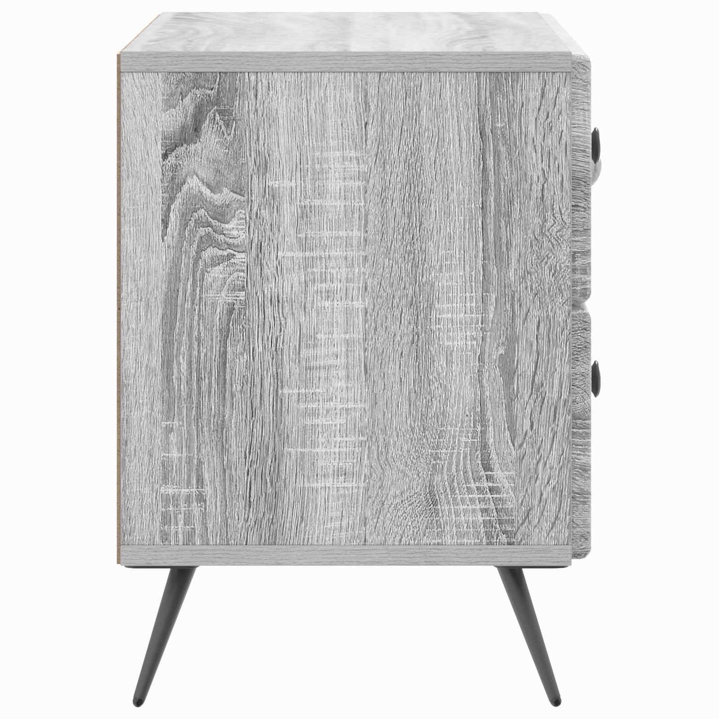 Bedside Cabinet Grey Sonoma 62 x 34.5 x 47.5 cm Engineered Wood