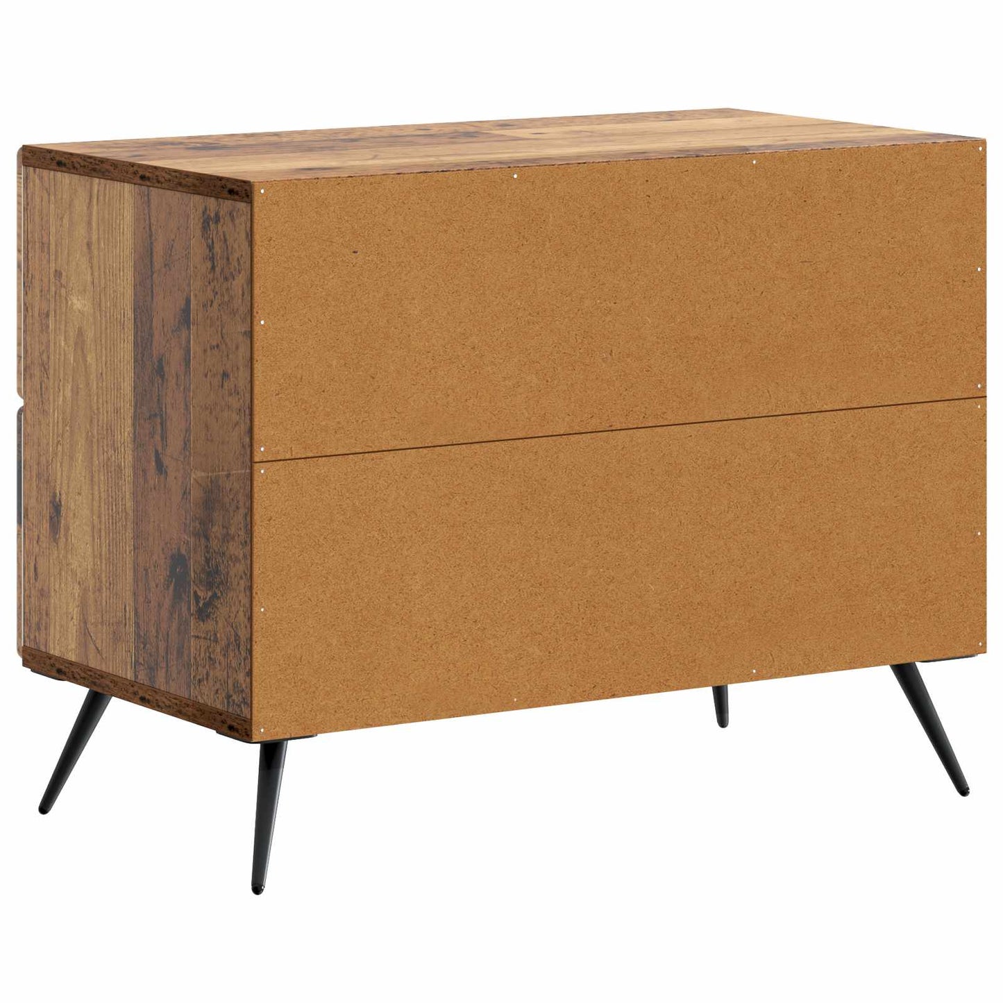 Bedside Cabinet Old Wood 62 x 34.5 x 47.5 cm Engineered Wood