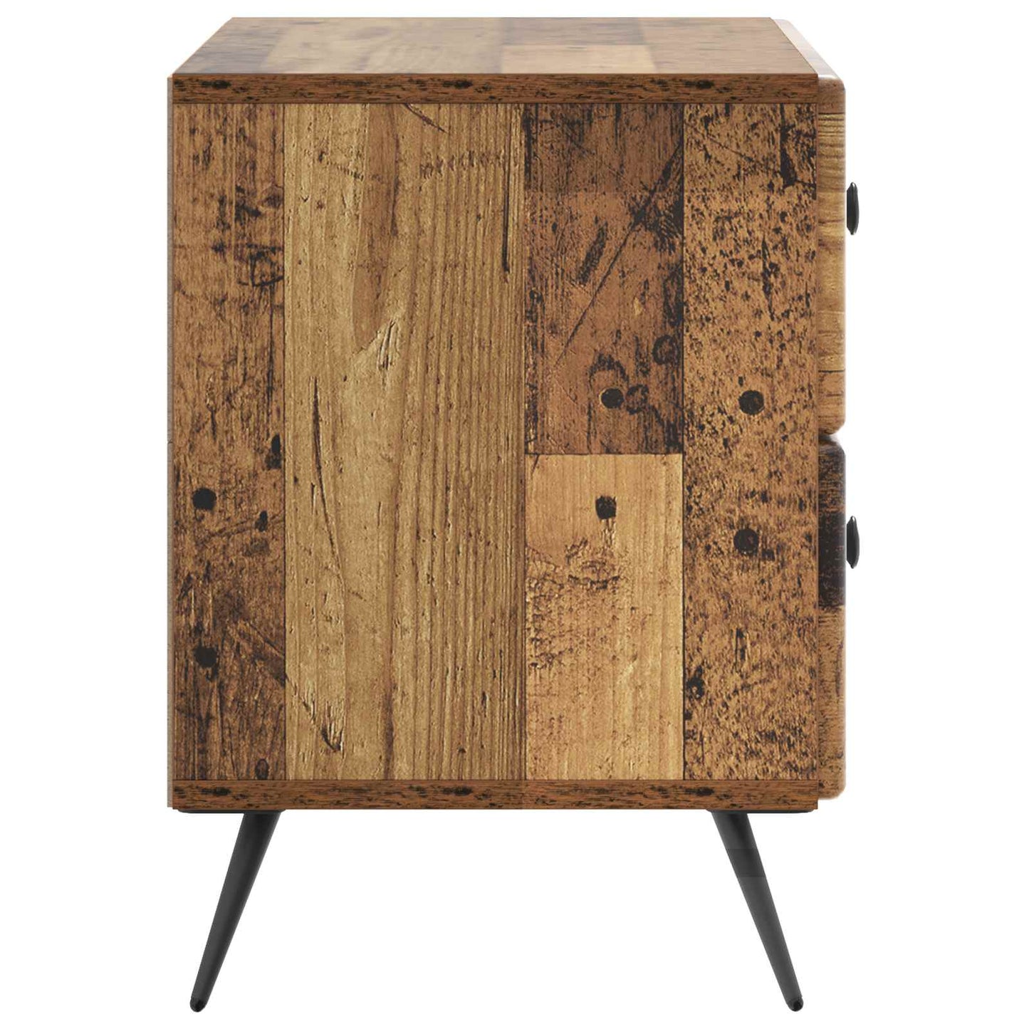 Bedside Cabinet Old Wood 62 x 34.5 x 47.5 cm Engineered Wood