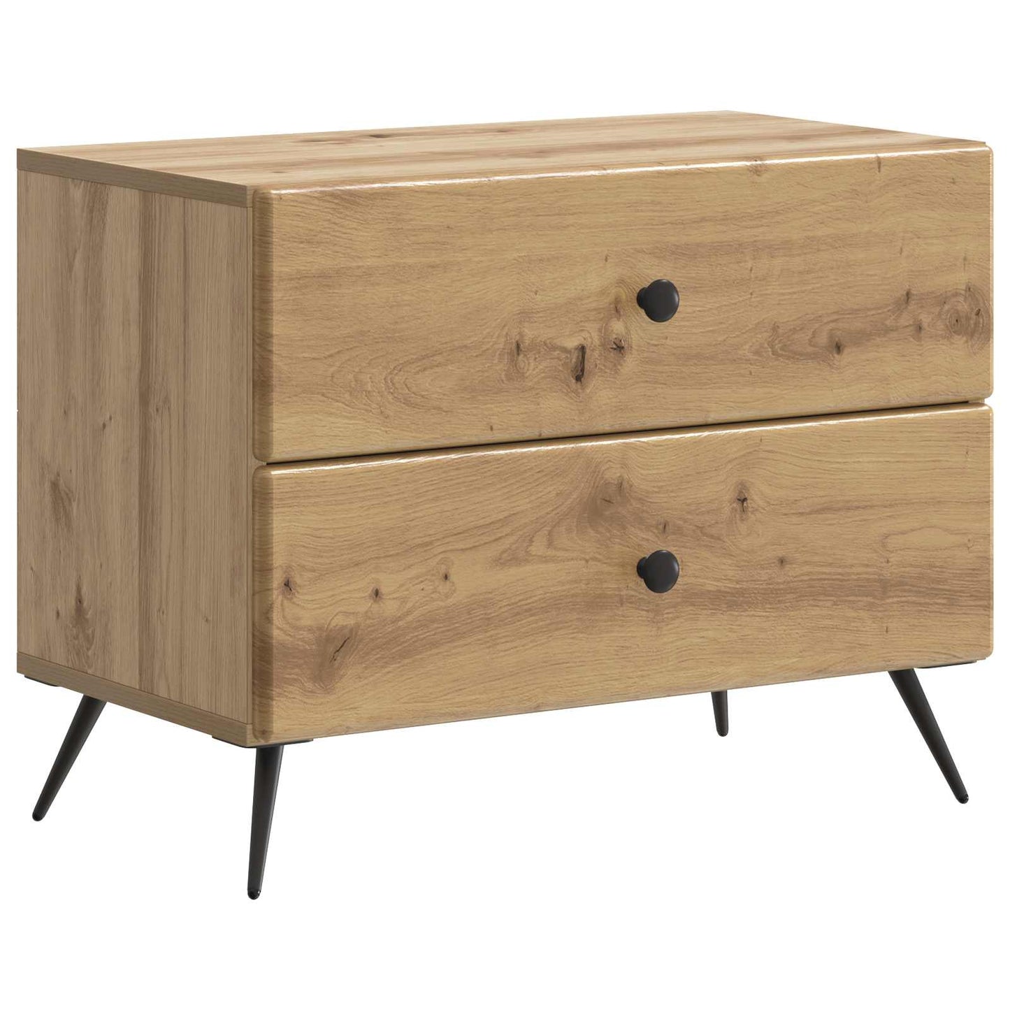 Bedside Cabinet Artisan Oak 62 x 34.5 x 47.5 cm Engineered Wood