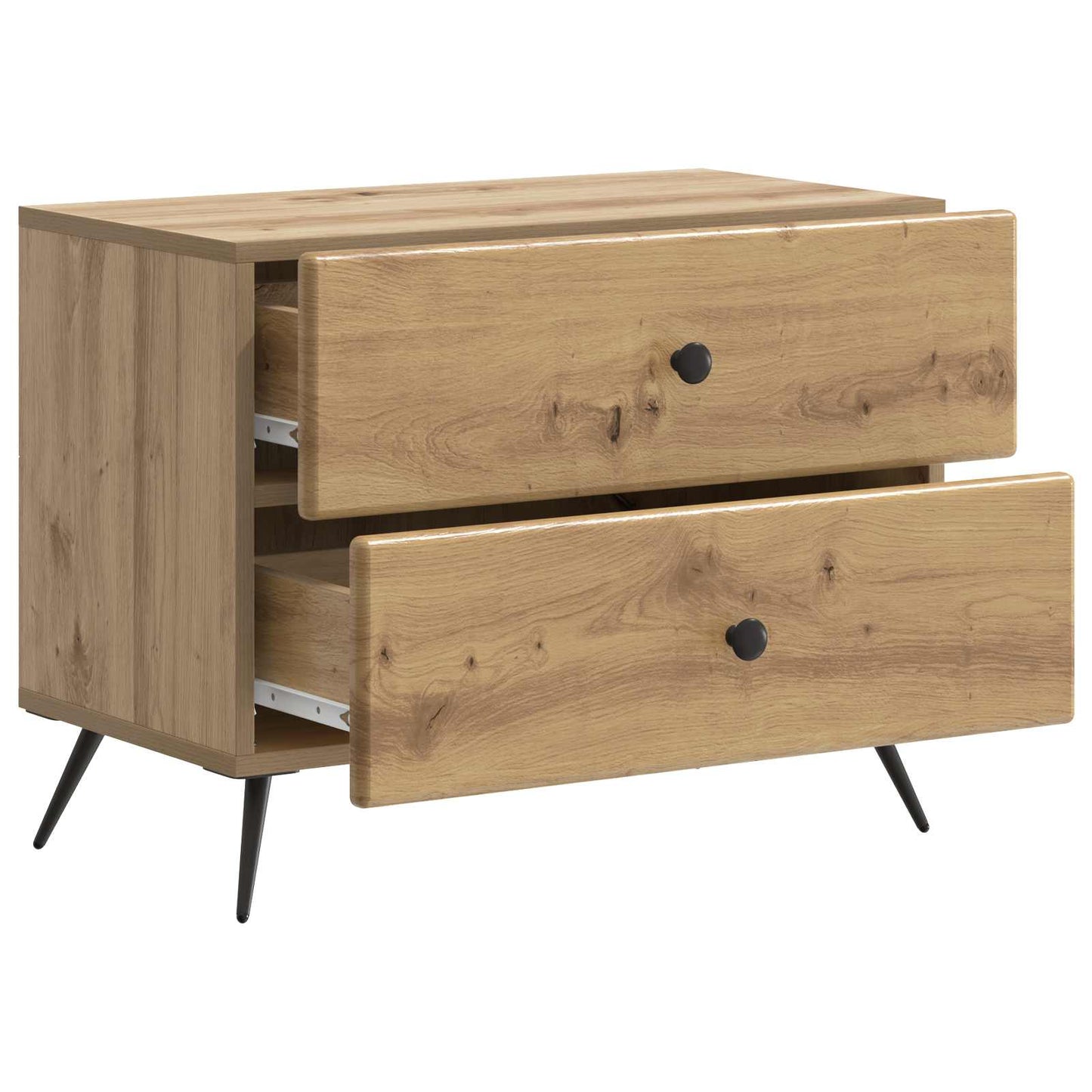 Bedside Cabinet Artisan Oak 62 x 34.5 x 47.5 cm Engineered Wood