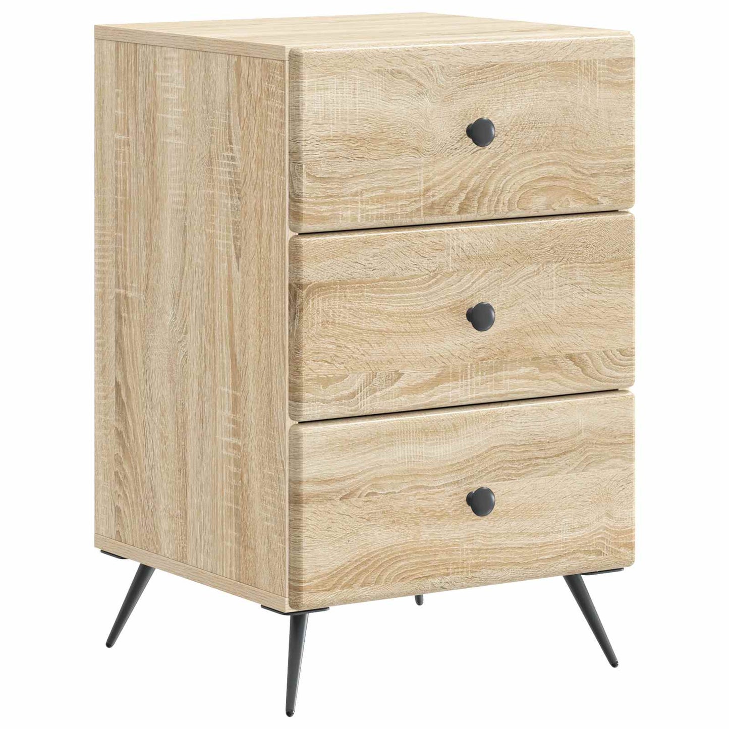 Bedside Cabinet Sonoma Oak 43 x 41 x 66.5 cm Engineered Wood