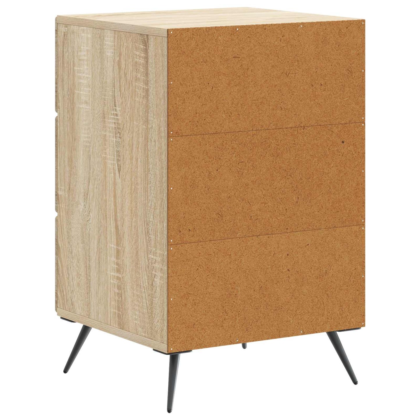 Bedside Cabinet Sonoma Oak 43 x 41 x 66.5 cm Engineered Wood