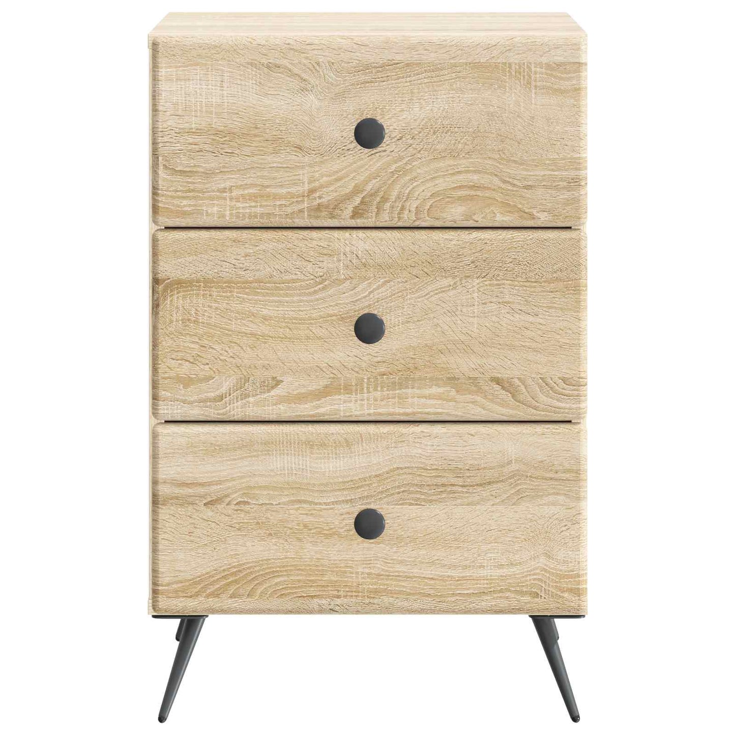 Bedside Cabinet Sonoma Oak 43 x 41 x 66.5 cm Engineered Wood