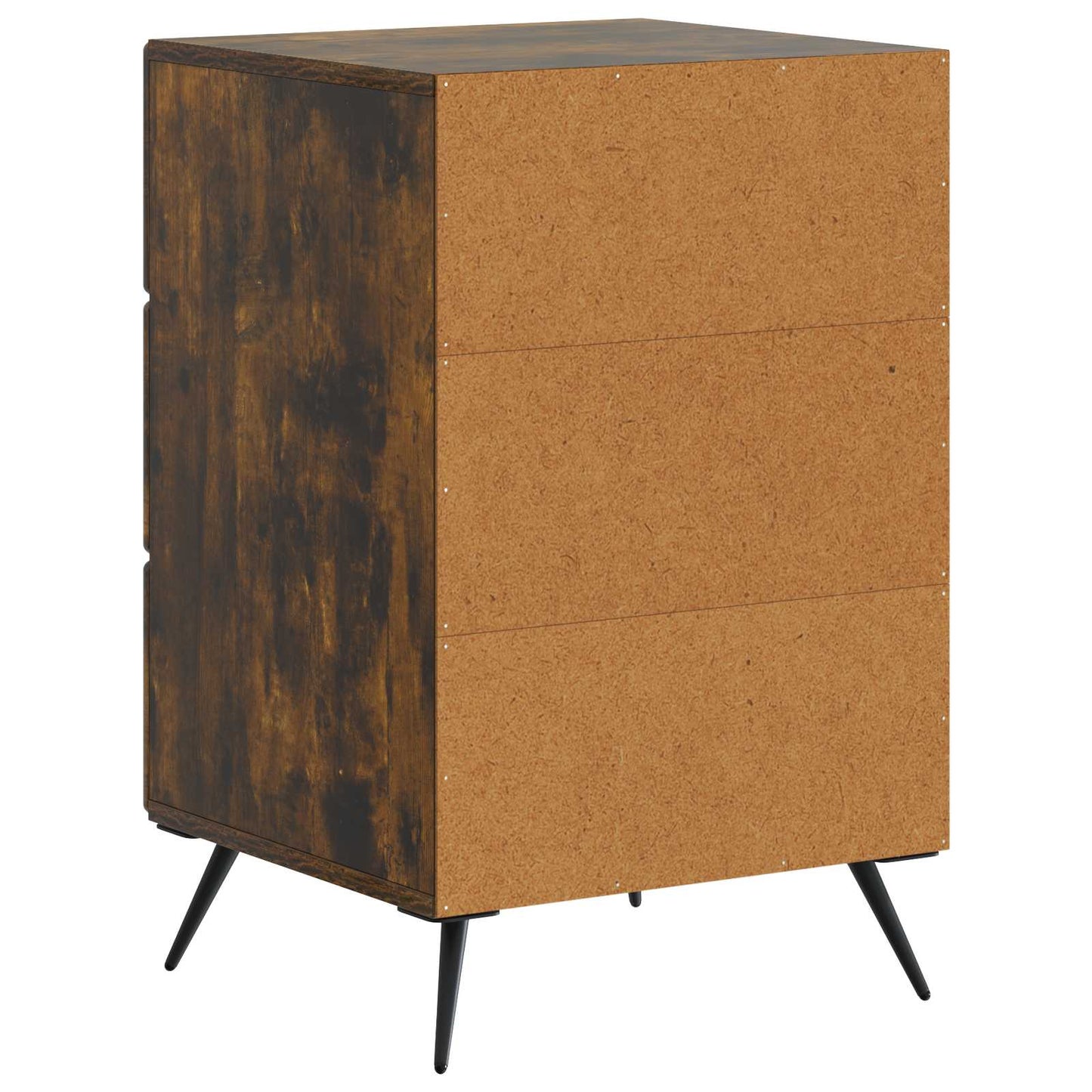 Bedside Cabinet Smoked Oak 43 x 41 x 66.5 cm Engineered Wood