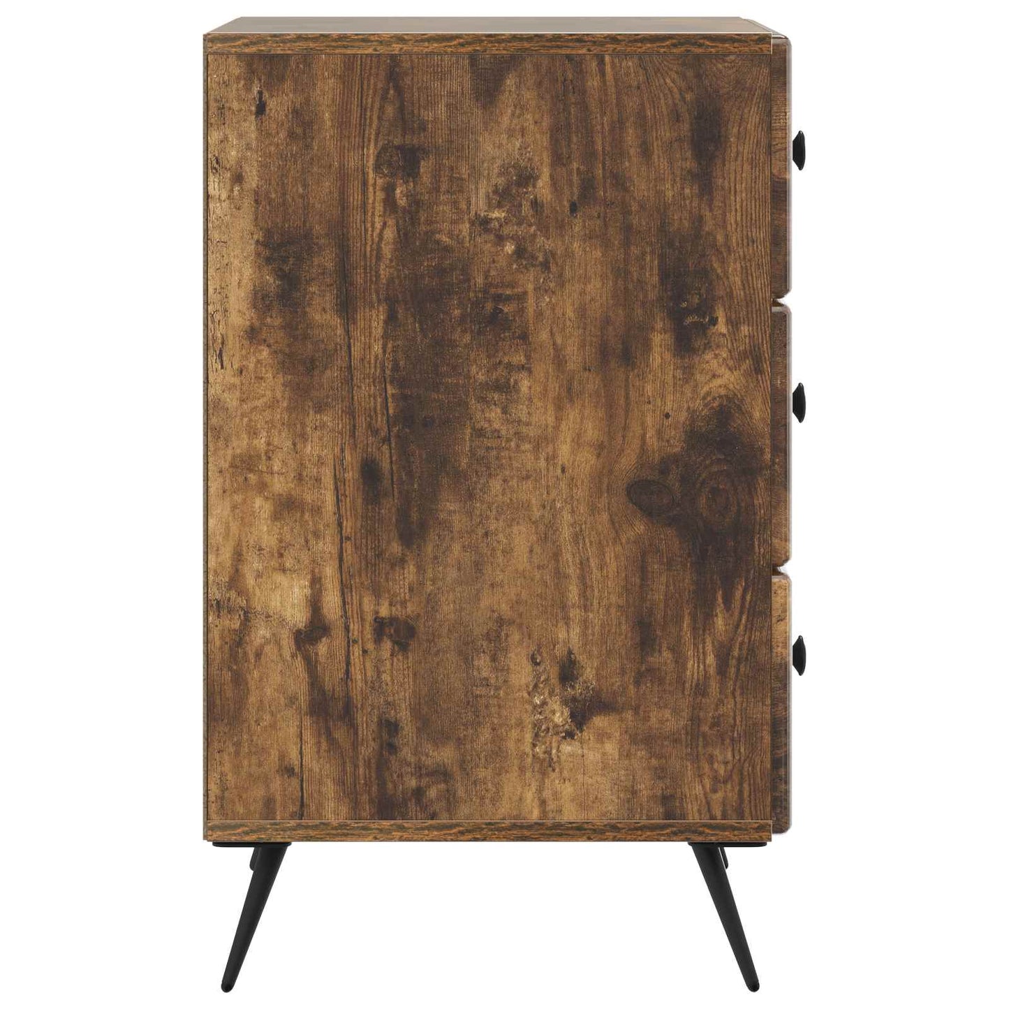 Bedside Cabinet Smoked Oak 43 x 41 x 66.5 cm Engineered Wood