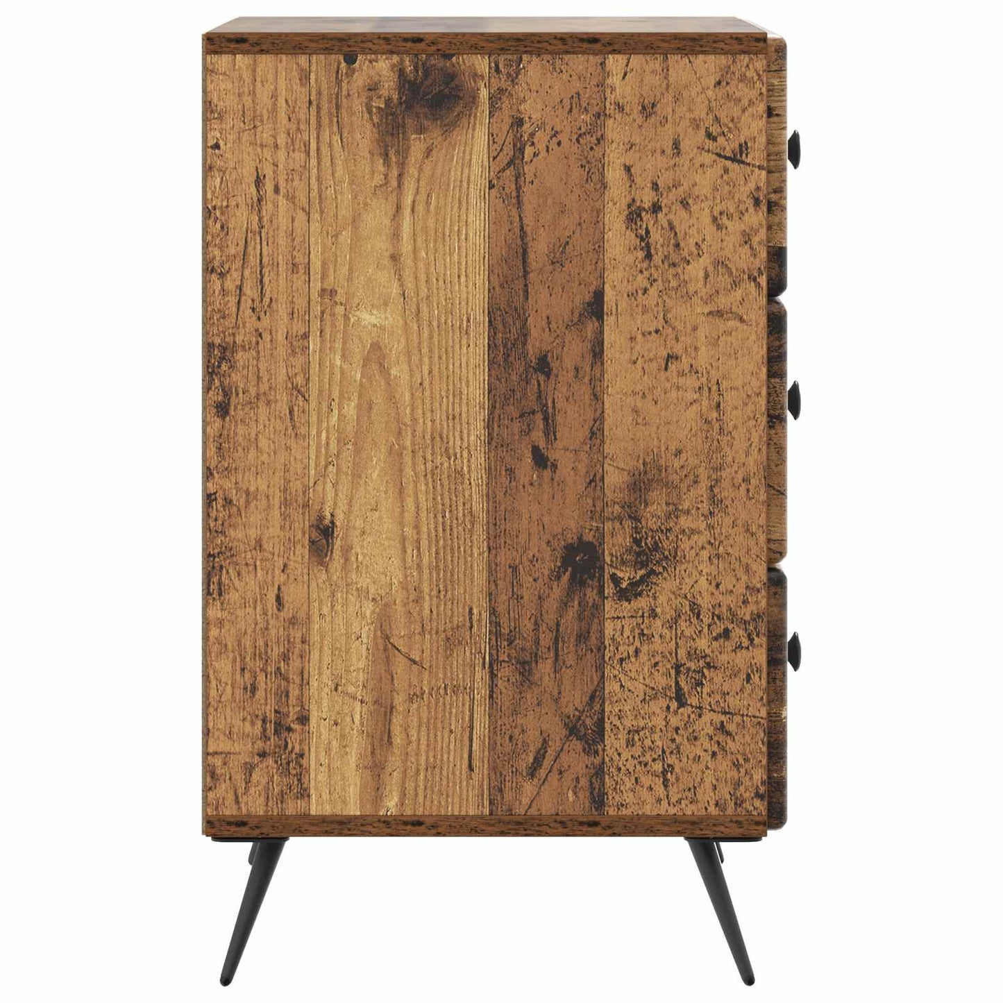 Bedside Cabinet Old Wood 43 x 41 x 66.5 cm Engineered Wood