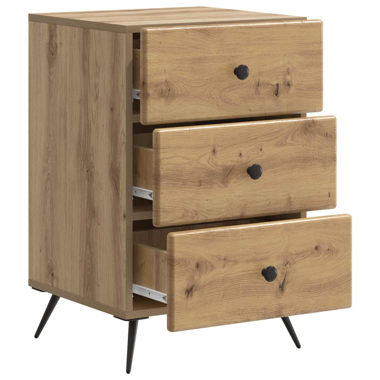 Bedside Cabinet Artisan Oak 43 x 41 x 66.5 cm Engineered Wood
