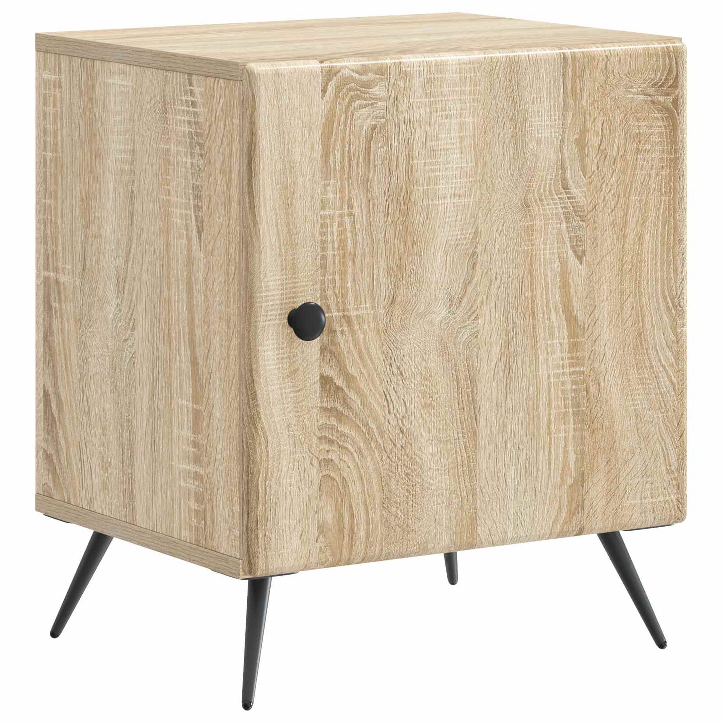 Bedside Cabinet Sonoma Oak 43 x 34.5 x 50 cm Engineered Wood