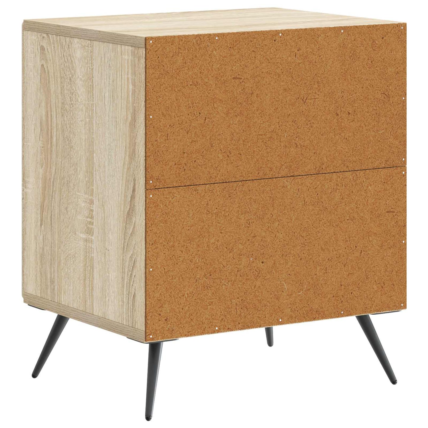 Bedside Cabinet Sonoma Oak 43 x 34.5 x 50 cm Engineered Wood