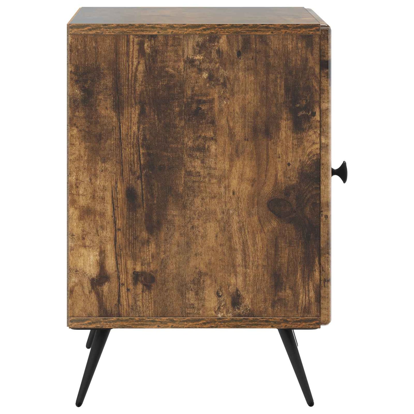 Bedside Cabinet 2 pcs Smoked Oak 43 x 34.5 x 50 cm