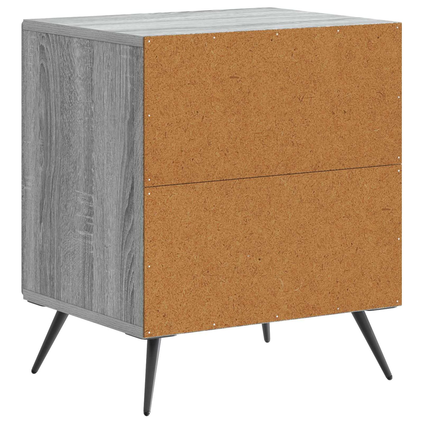 Bedside Cabinet Grey Sonoma 43 x 34.5 x 50 cm Engineered Wood