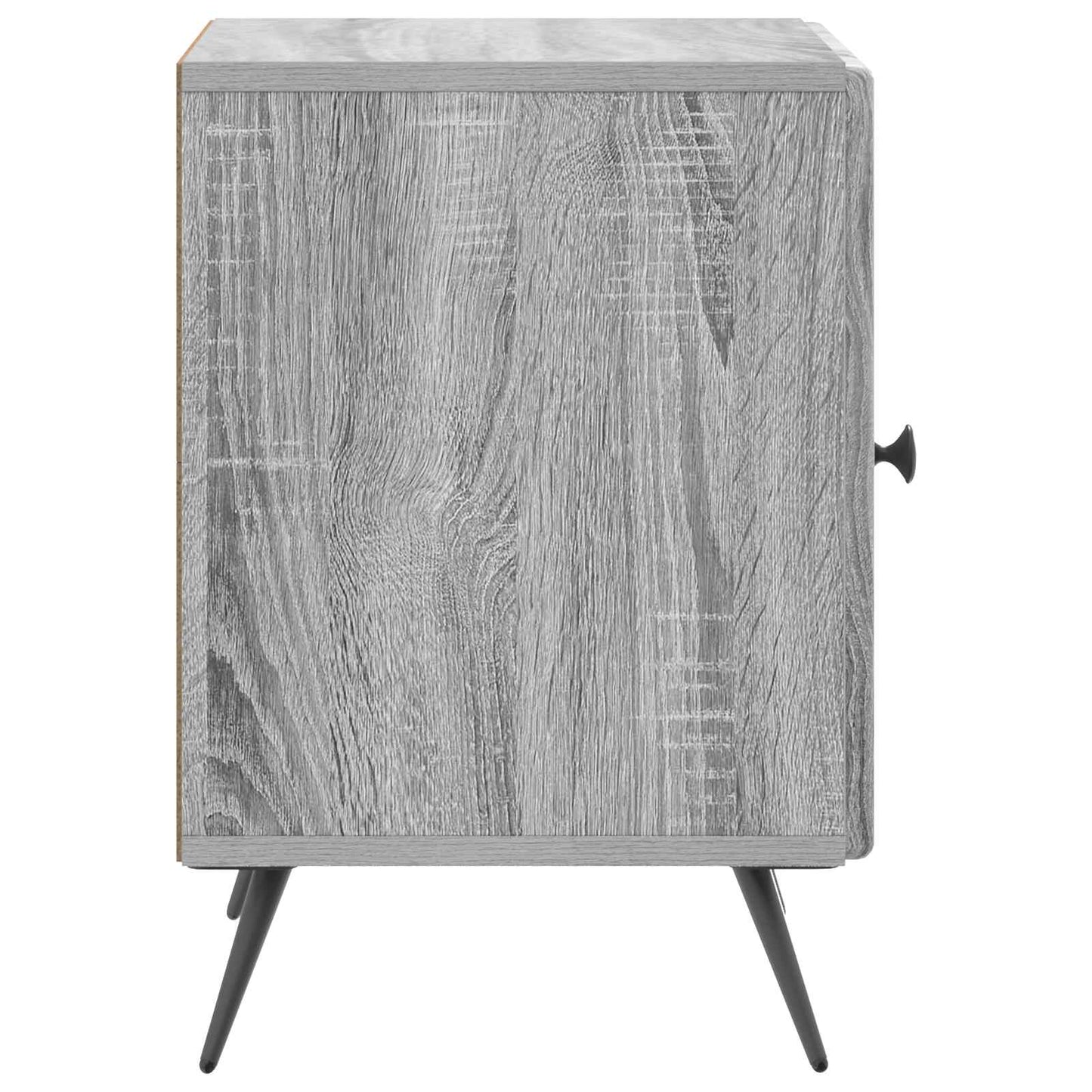 Bedside Cabinet Grey Sonoma 43 x 34.5 x 50 cm Engineered Wood
