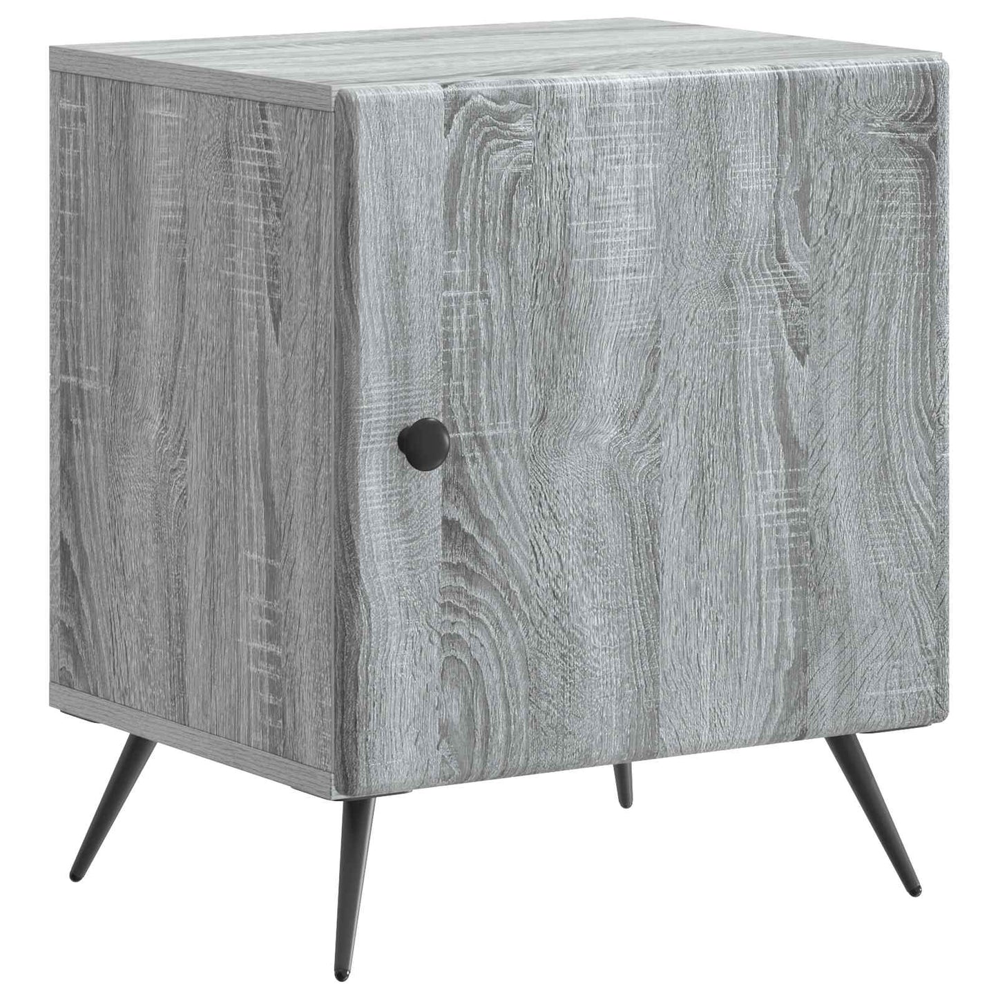 Bedside Cabinet 2 pcs Grey Sonoma 43 x 34.5 x 50 cm