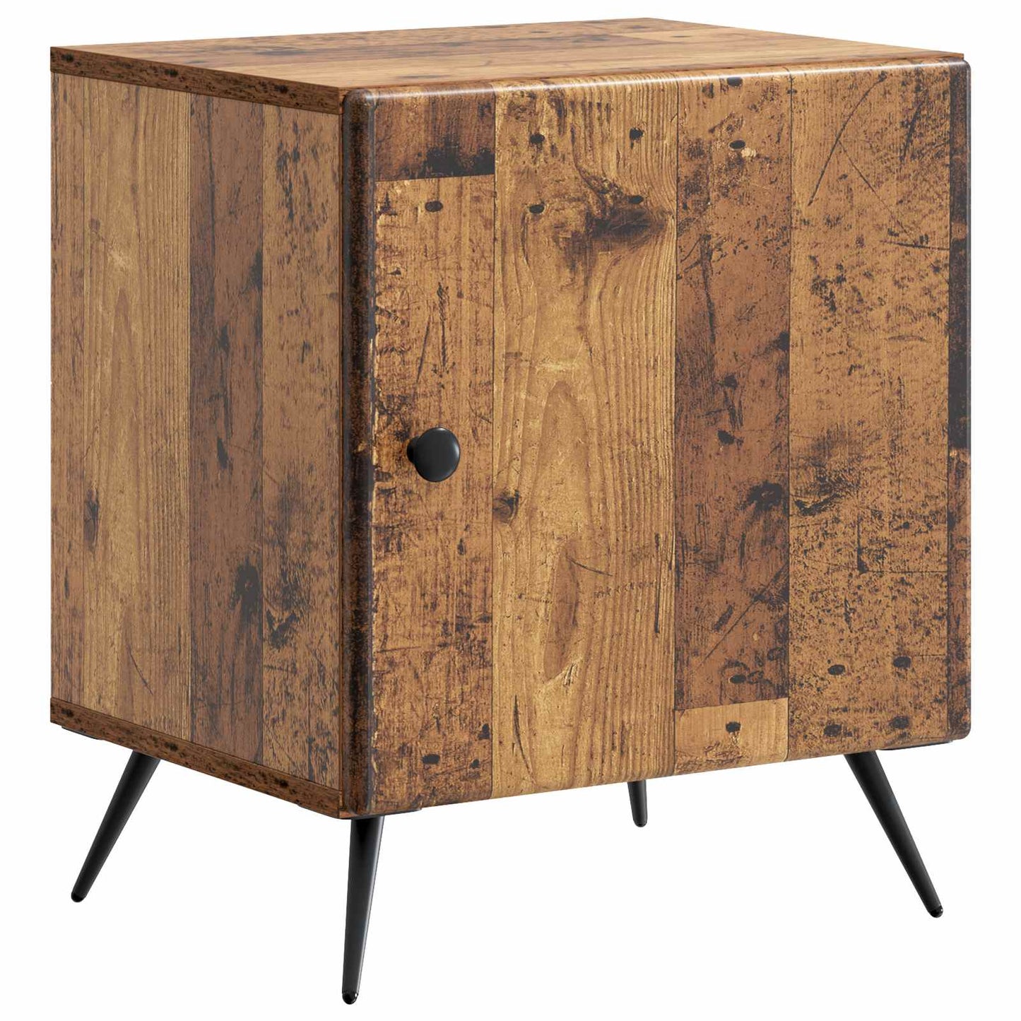Bedside Cabinet Old Wood 43 x 34.5 x 50 cm Engineered Wood