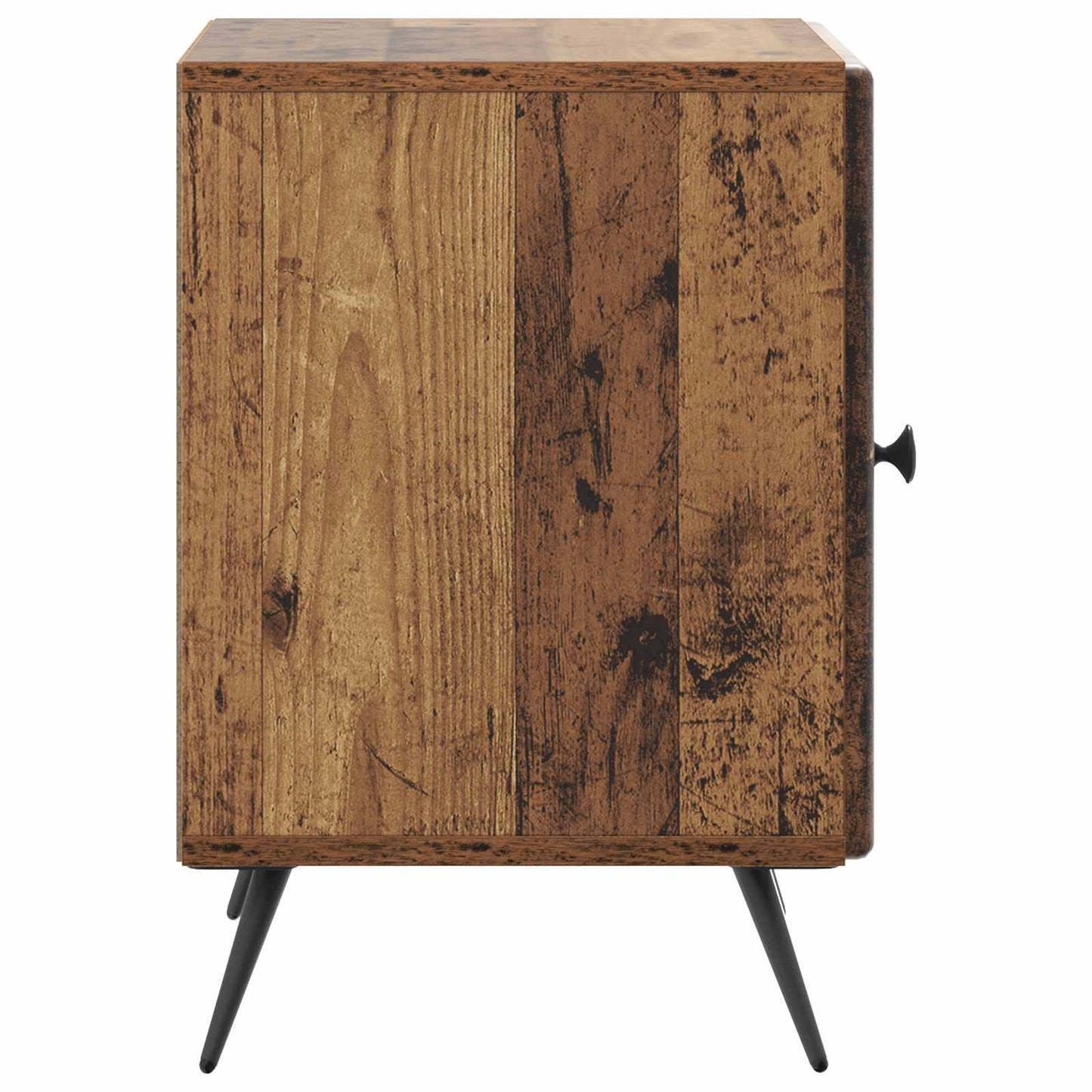 Bedside Cabinet Old Wood 43 x 34.5 x 50 cm Engineered Wood