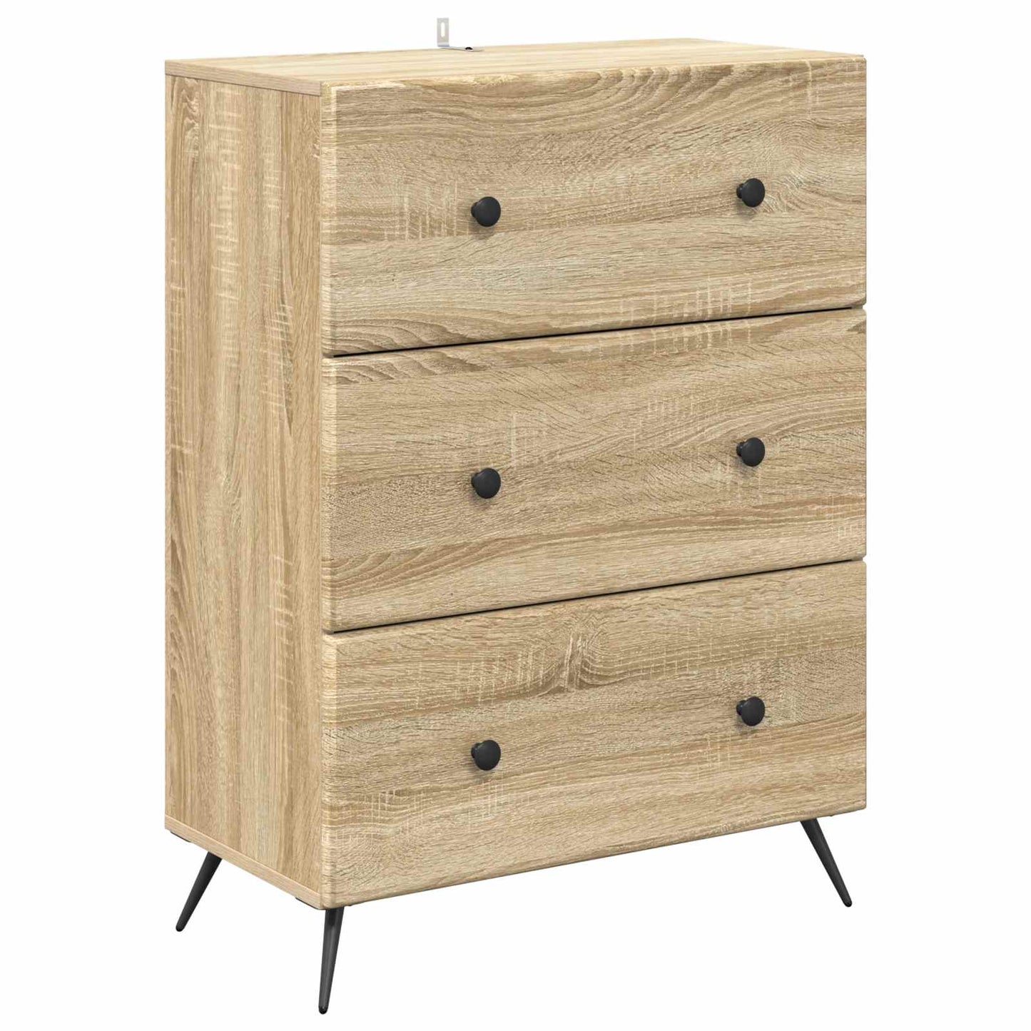 Drawer Cabinet Sonoma Oak 66 x 34.5 x 90 cm Engineered Wood