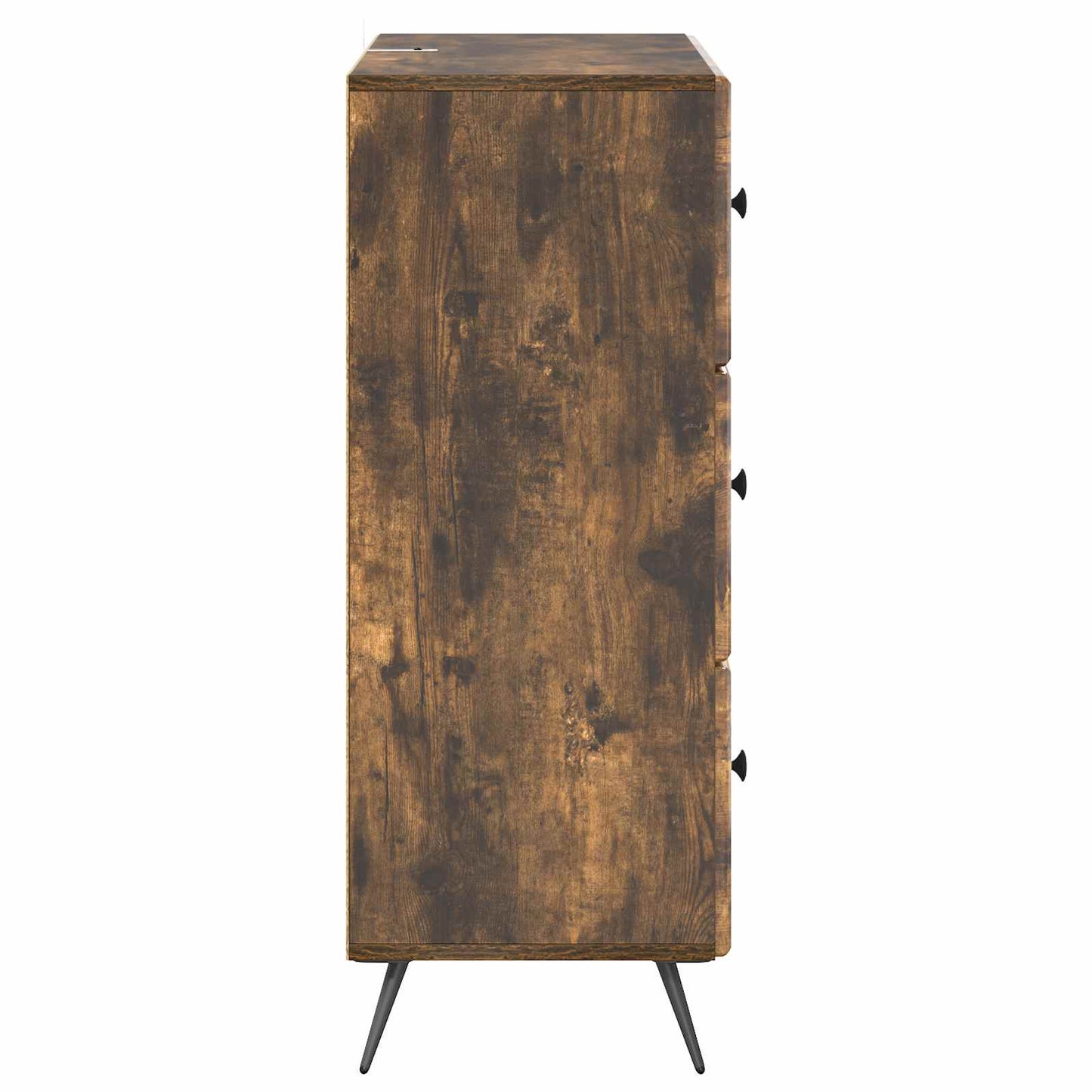 Drawer Cabinet Smoked Oak 66 x 34.5 x 90 cm Engineered Wood