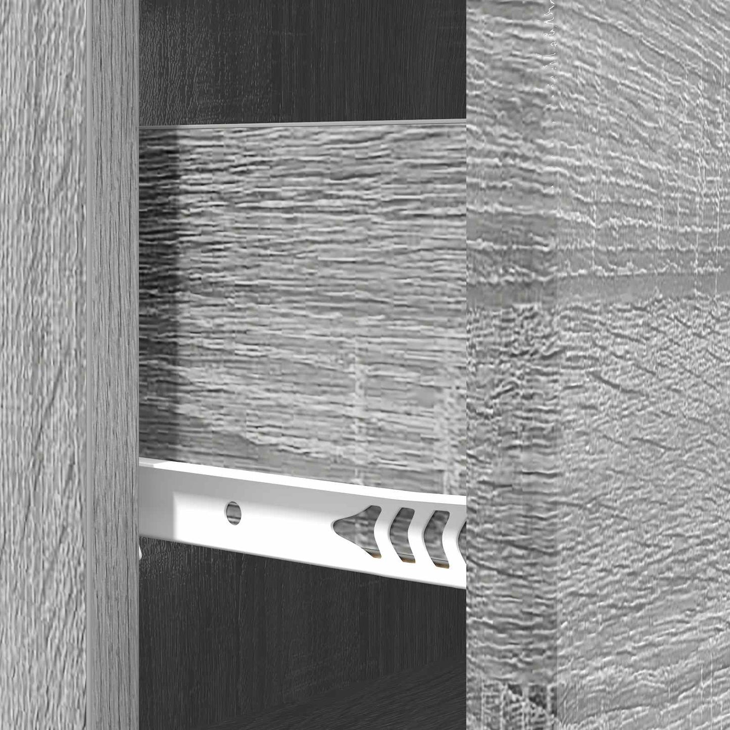 Drawer Cabinet Grey Sonoma 66 x 34.5 x 90 cm Engineered Wood