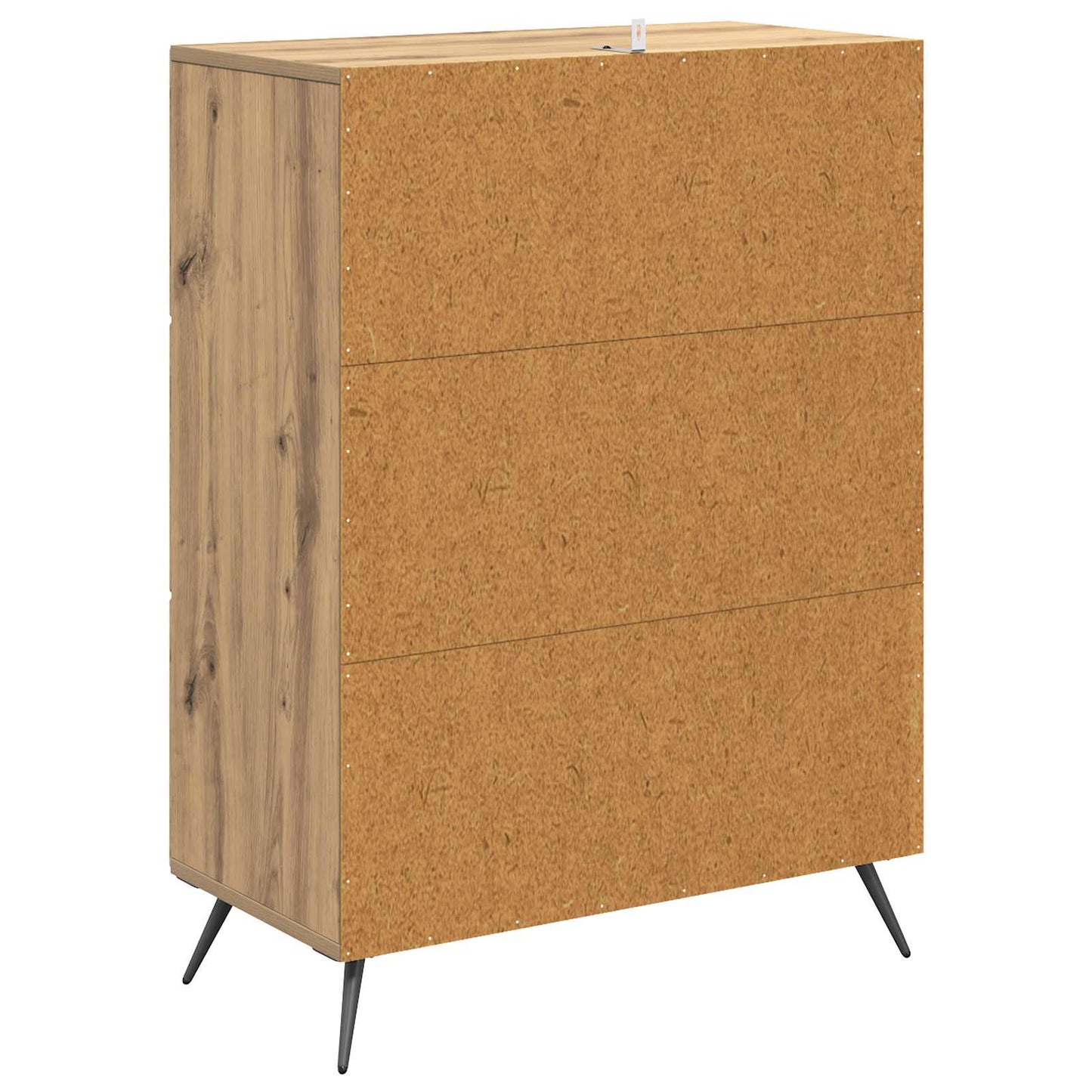 Drawer Cabinet Artisan Oak 66 x 34.5 x 90 cm Engineered Wood