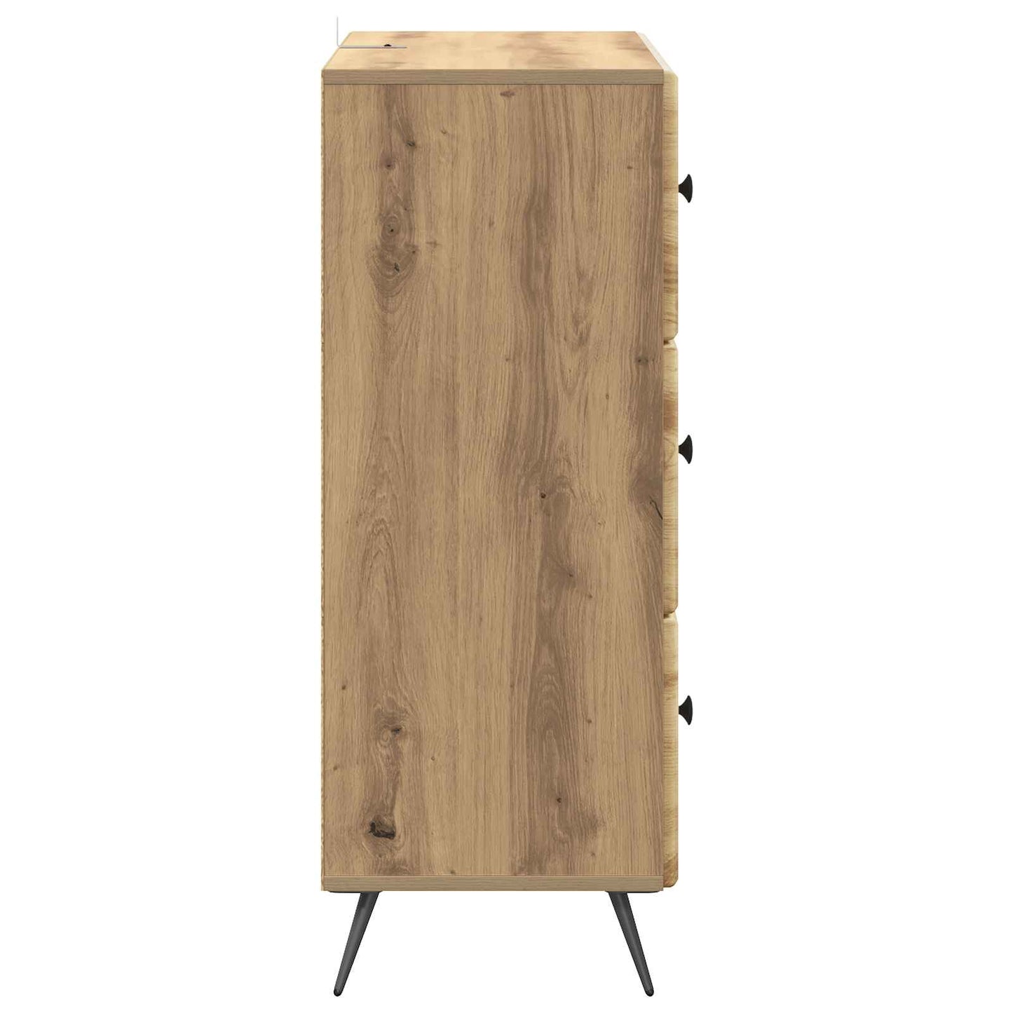 Drawer Cabinet Artisan Oak 66 x 34.5 x 90 cm Engineered Wood