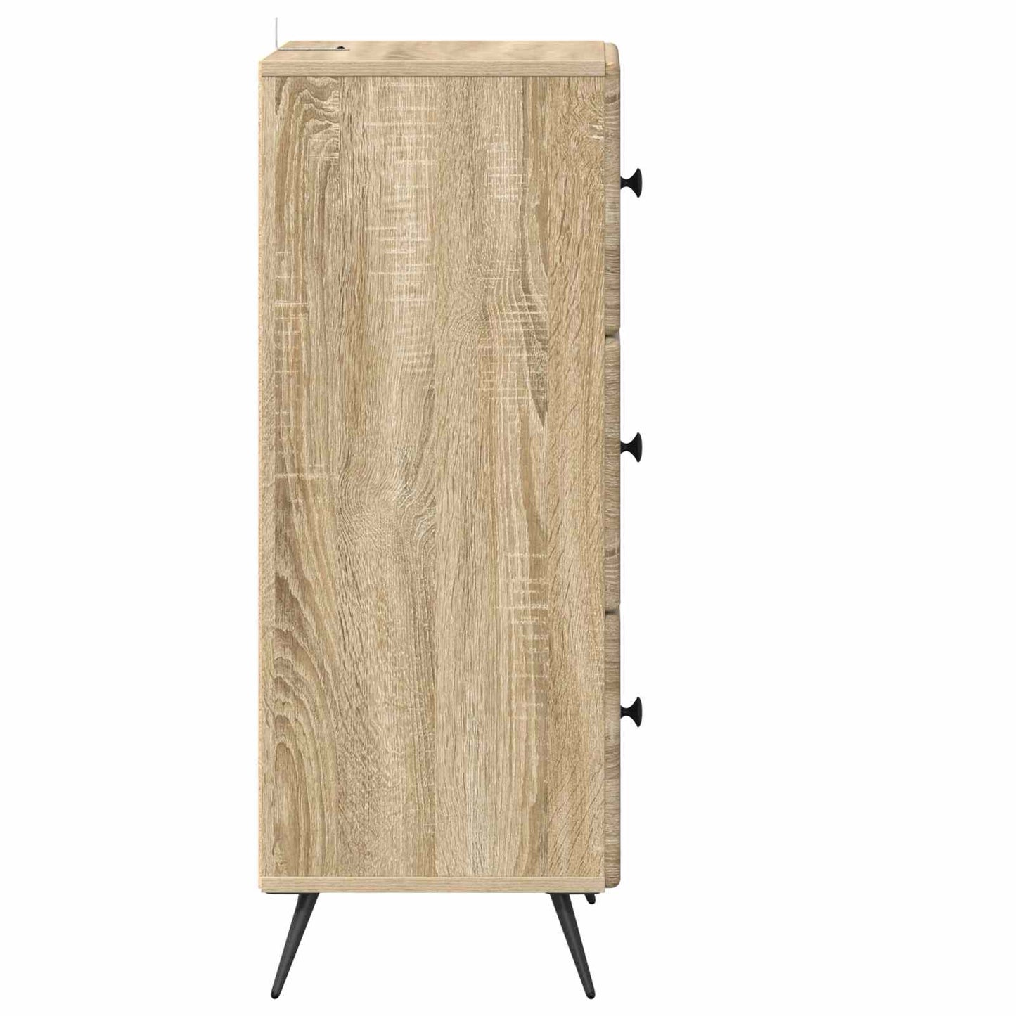 Drawer Cabinet Sonoma Oak 33 x 34.5 x 90 cm Engineered Wood