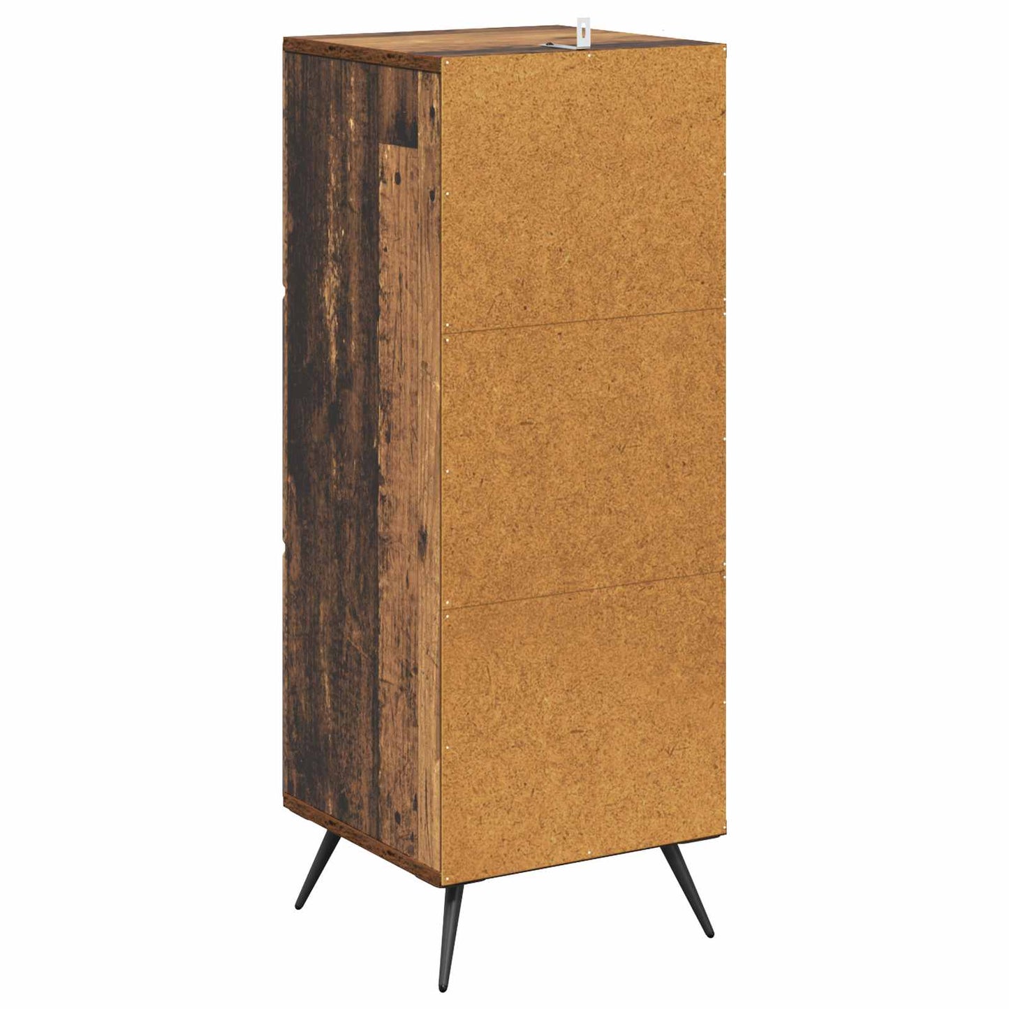 Drawer Cabinet Old Wood 33 x 34.5 x 90 cm Engineered Wood