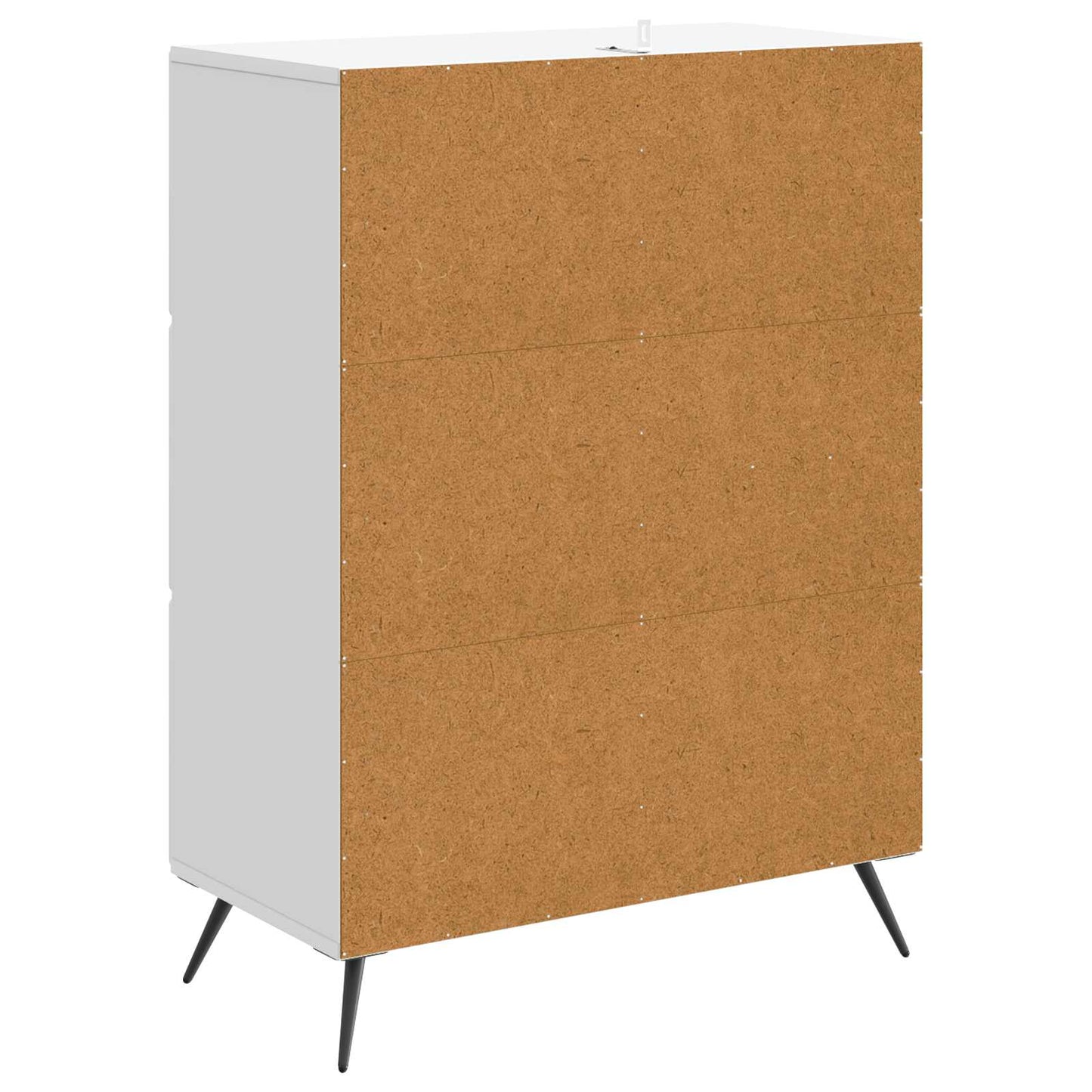 Sideboard White 66 x 34.5 x 90 cm Engineered Wood