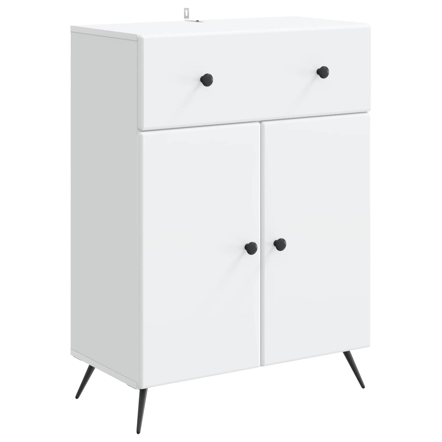 Sideboard White 66 x 34.5 x 90 cm Engineered Wood