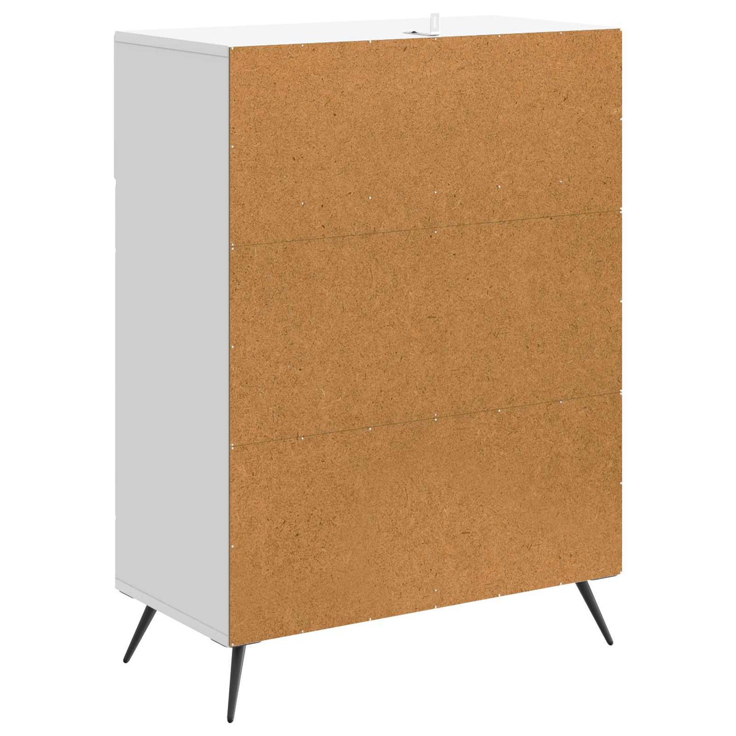 Sideboard White 66 x 34.5 x 90 cm Engineered Wood