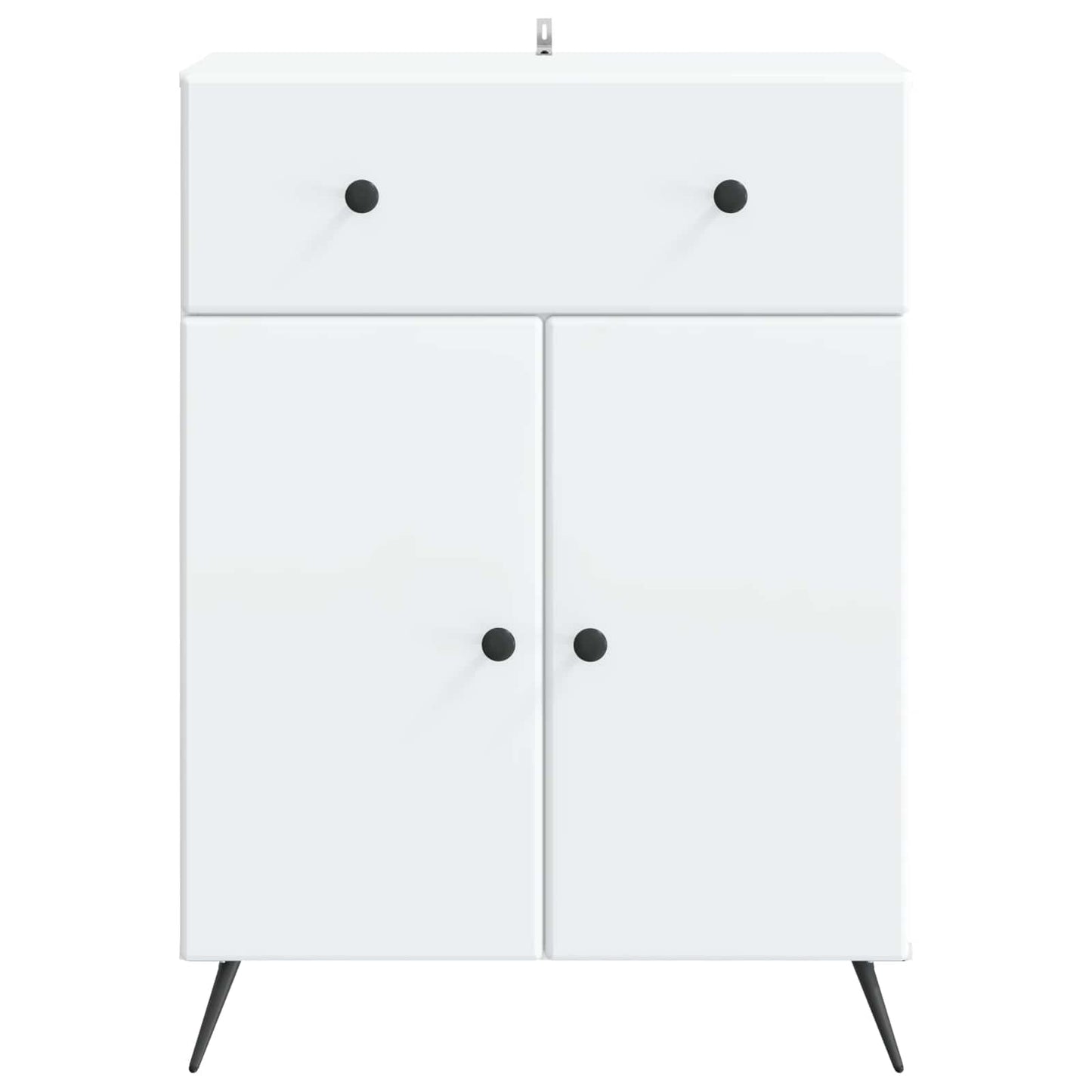 Sideboard White 66 x 34.5 x 90 cm Engineered Wood