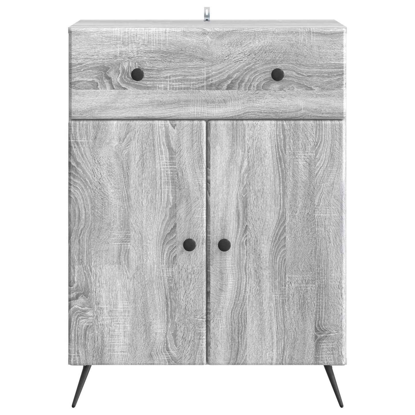 Sideboard Grey Sonoma 66 x 34.5 x 90 cm Engineered Wood