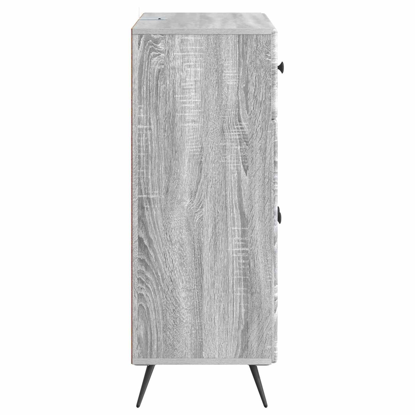 Sideboard Grey Sonoma 66 x 34.5 x 90 cm Engineered Wood