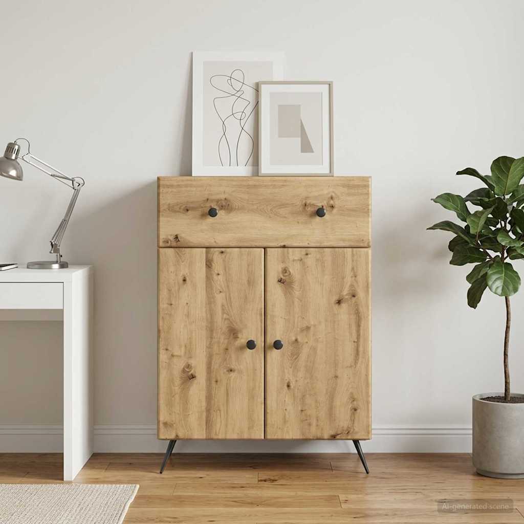Sideboard Artisan Oak 66 x 34.5 x 90 cm Engineered Wood