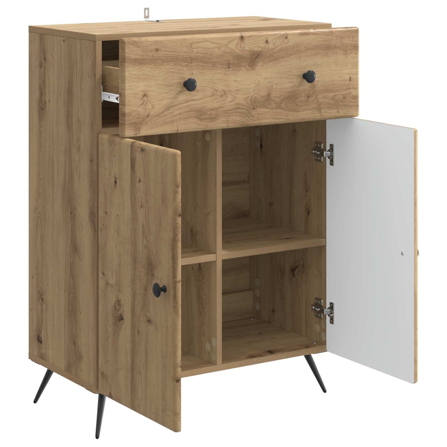 Sideboard Artisan Oak 66 x 34.5 x 90 cm Engineered Wood