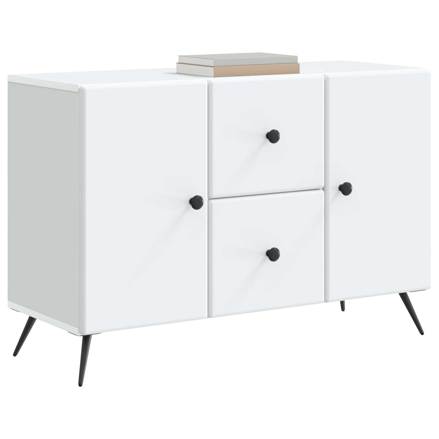 Sideboard White 89 x 34.5 x 60 cm Engineered Wood
