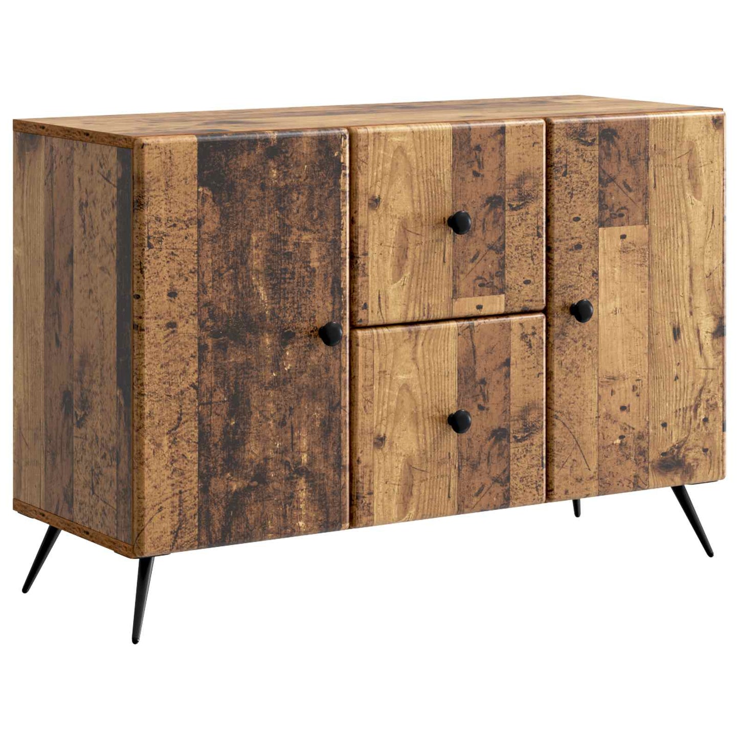 Sideboard Old Wood 89 x 34.5 x 60 cm Engineered Wood