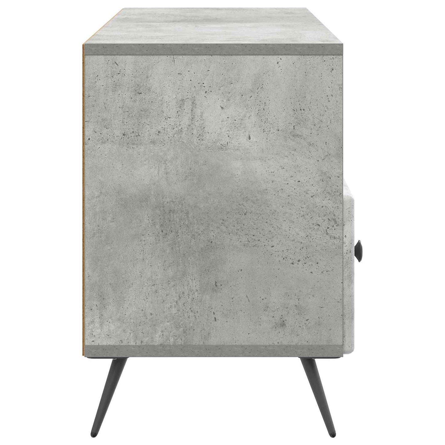 TV Cabinet Concrete Grey 102 x 34.5 x 50 cm Engineered Wood