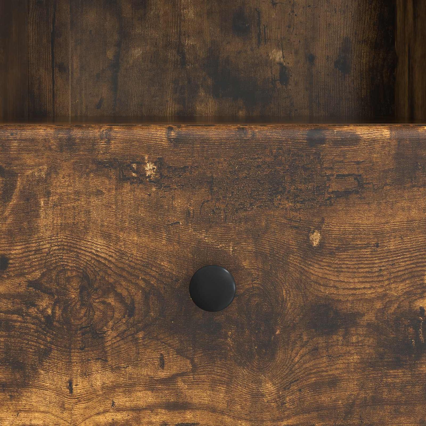 TV Cabinet Smoked Oak 102 x 34.5 x 50 cm Engineered Wood