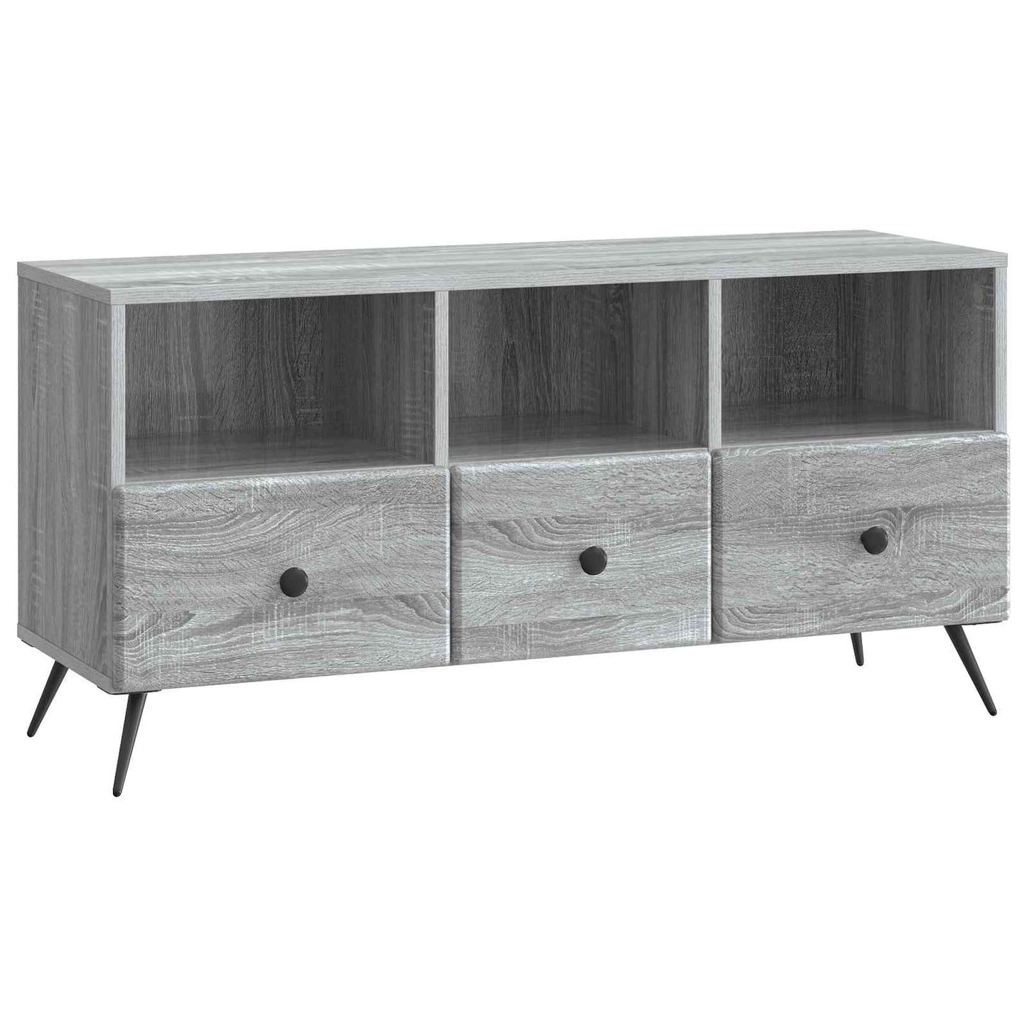 TV Cabinet Grey Sonoma 102 x 34.5 x 50 cm Engineered Wood