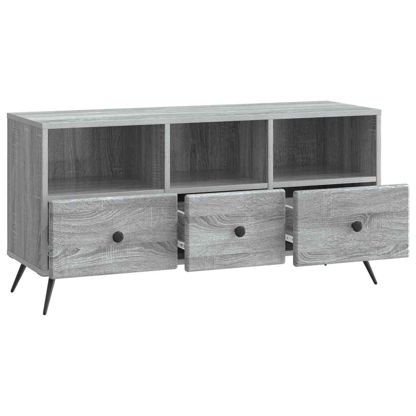 TV Cabinet Grey Sonoma 102 x 34.5 x 50 cm Engineered Wood