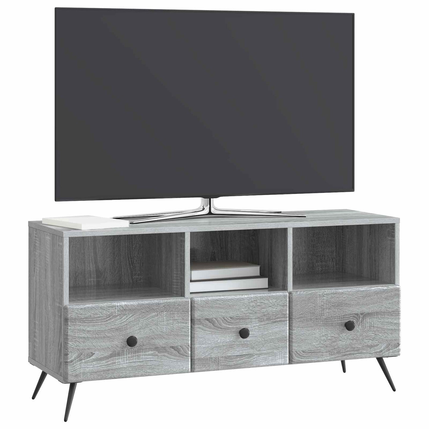 TV Cabinet Grey Sonoma 102 x 34.5 x 50 cm Engineered Wood