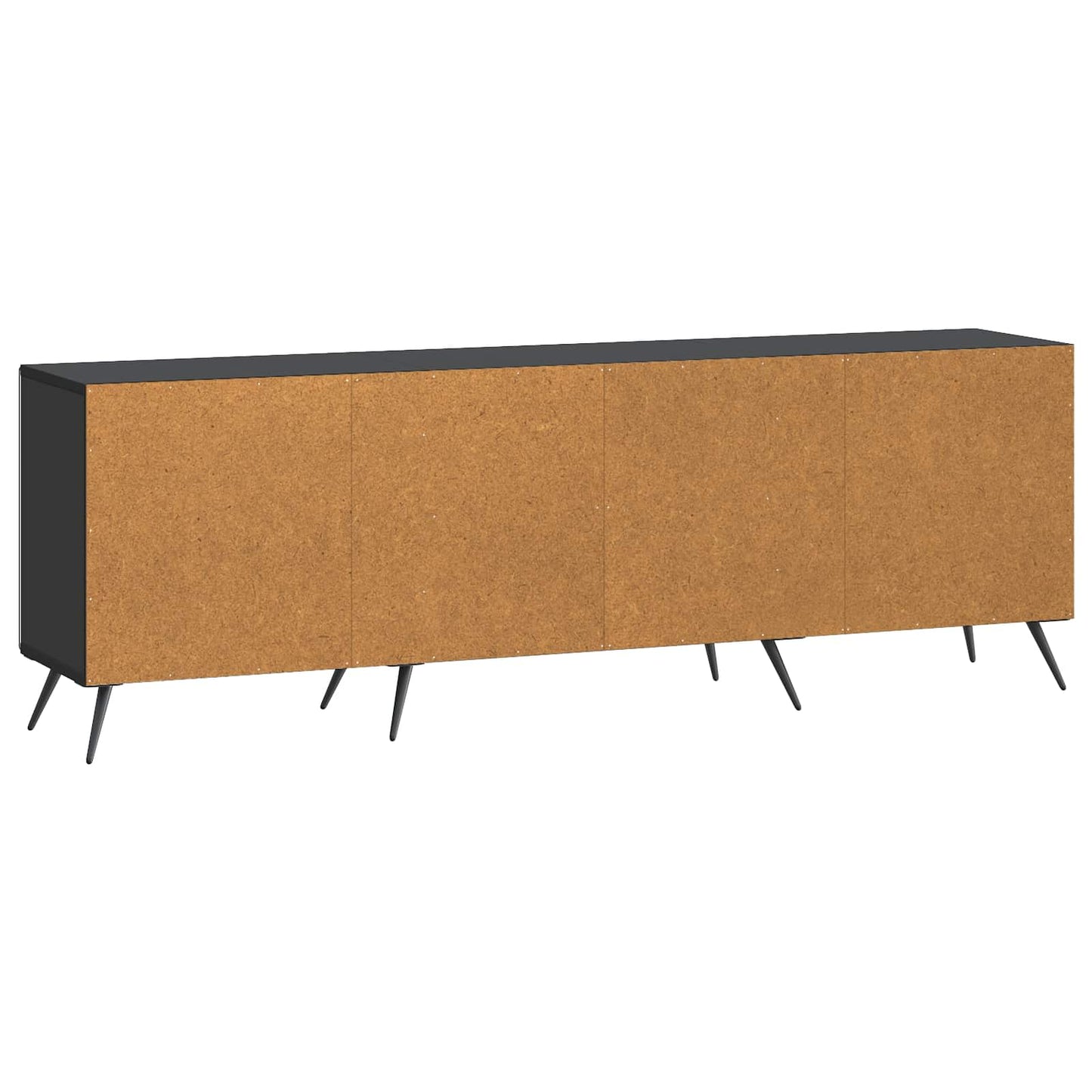 TV Cabinet Black 150 x 31 x 50 cm Engineered Wood