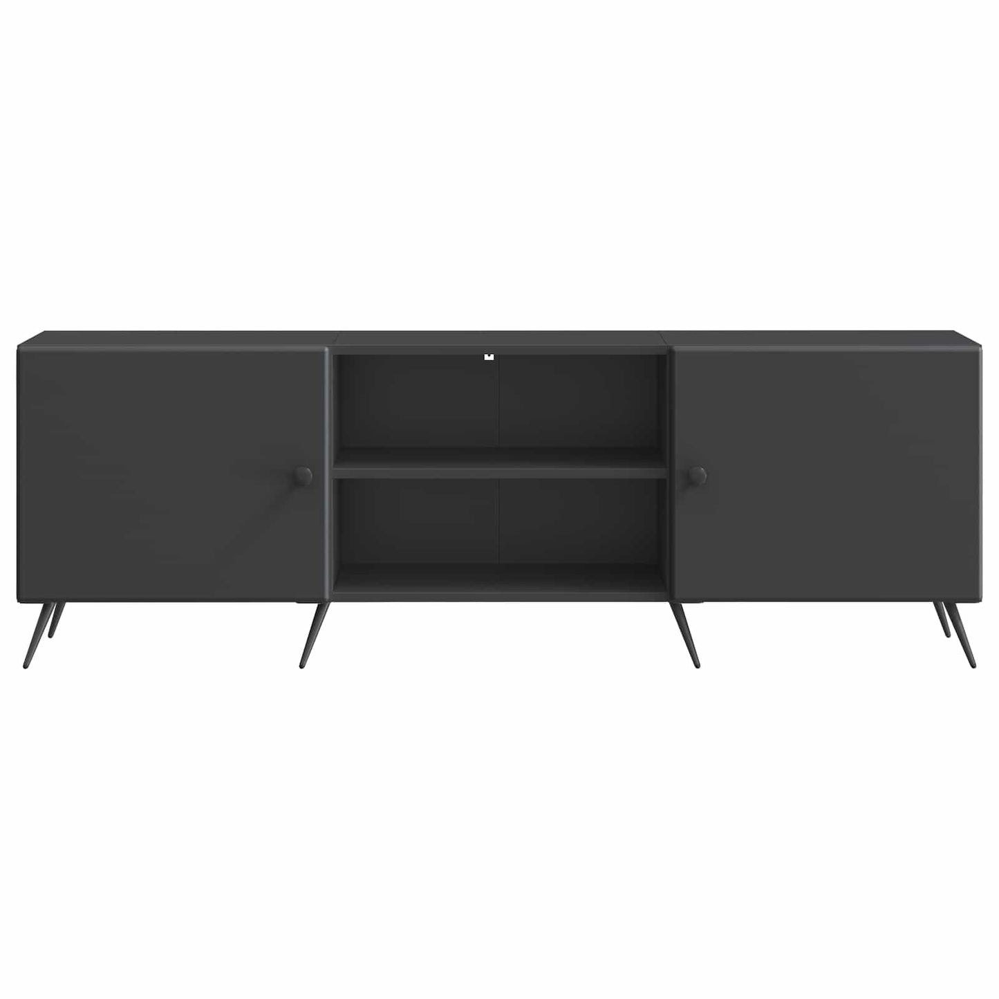TV Cabinet Black 150 x 31 x 50 cm Engineered Wood