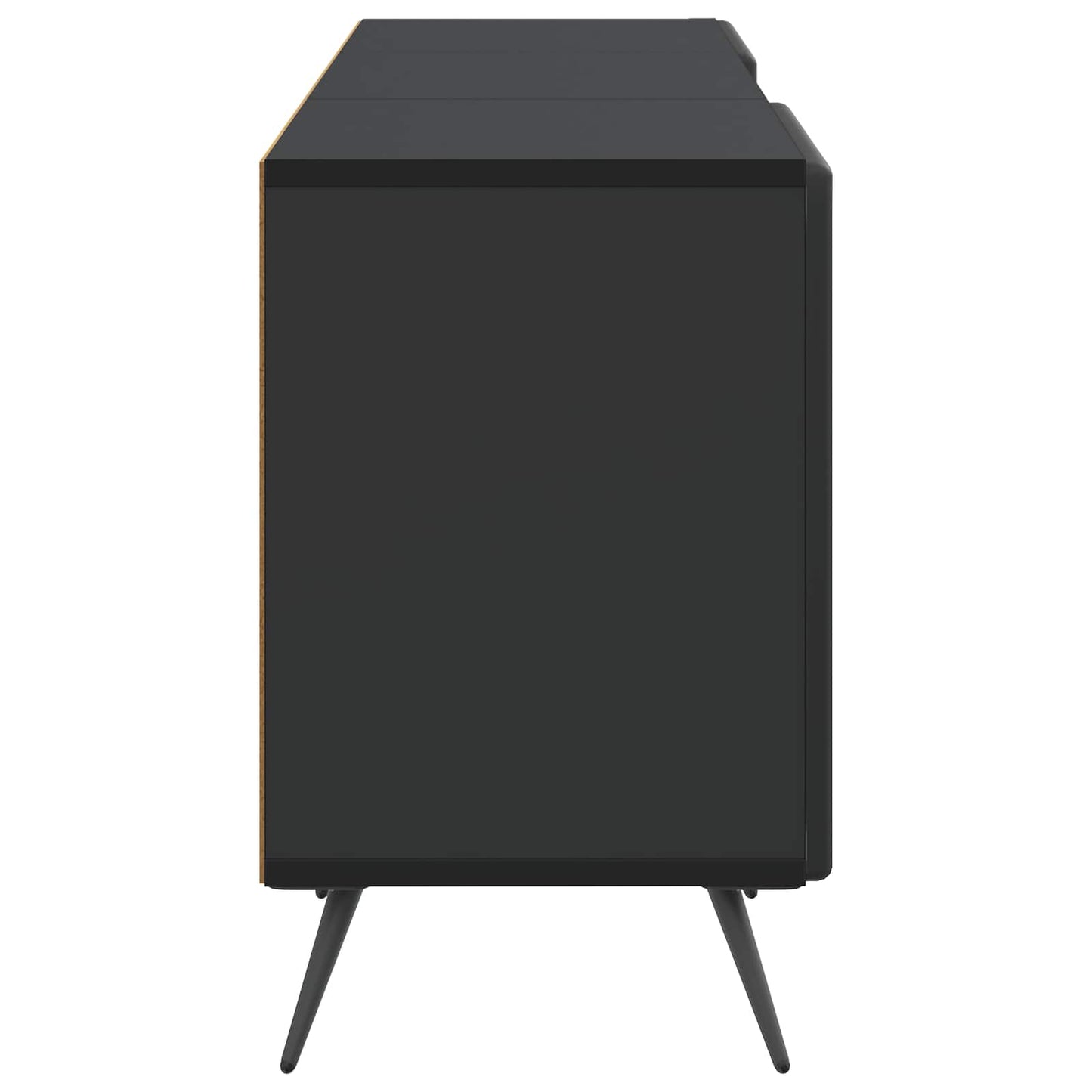 TV Cabinet Black 150 x 31 x 50 cm Engineered Wood