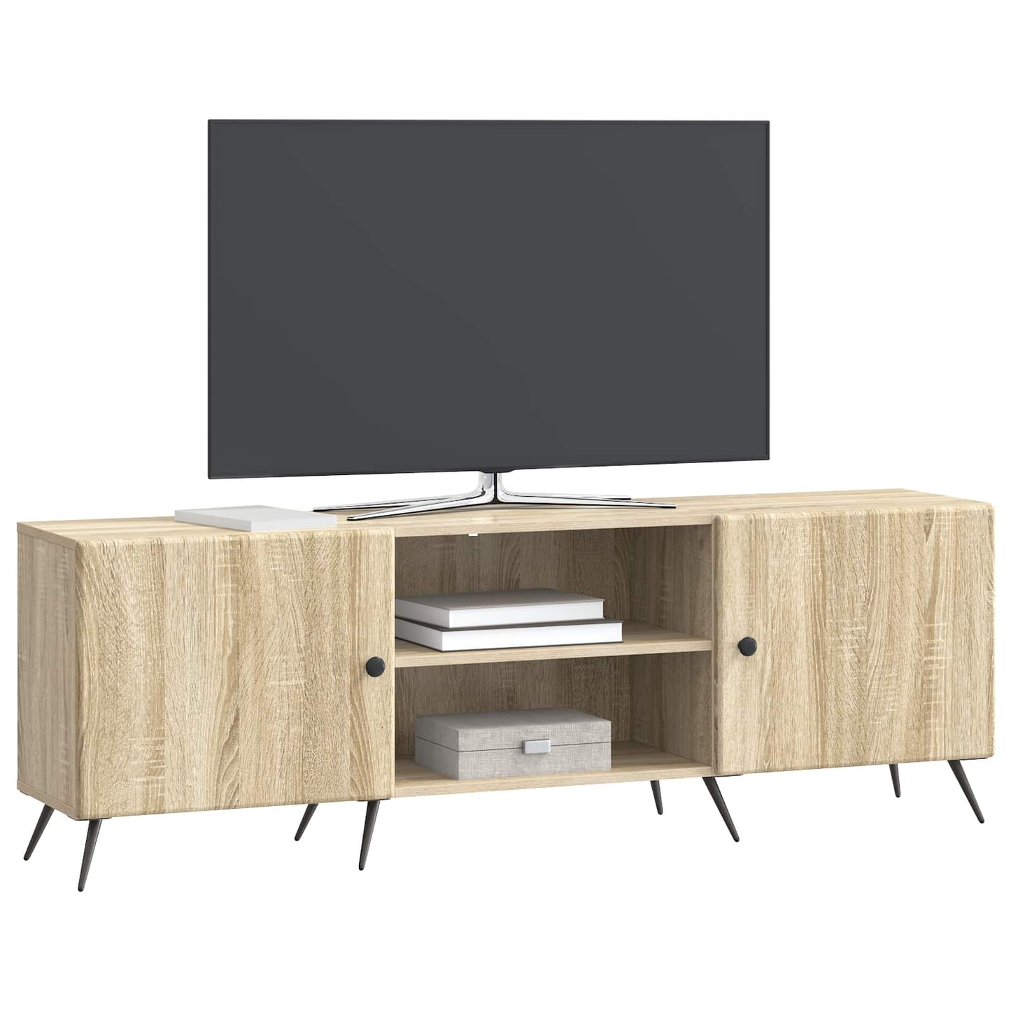 TV Cabinet Sonoma Oak 150 x 31 x 50 cm Engineered Wood