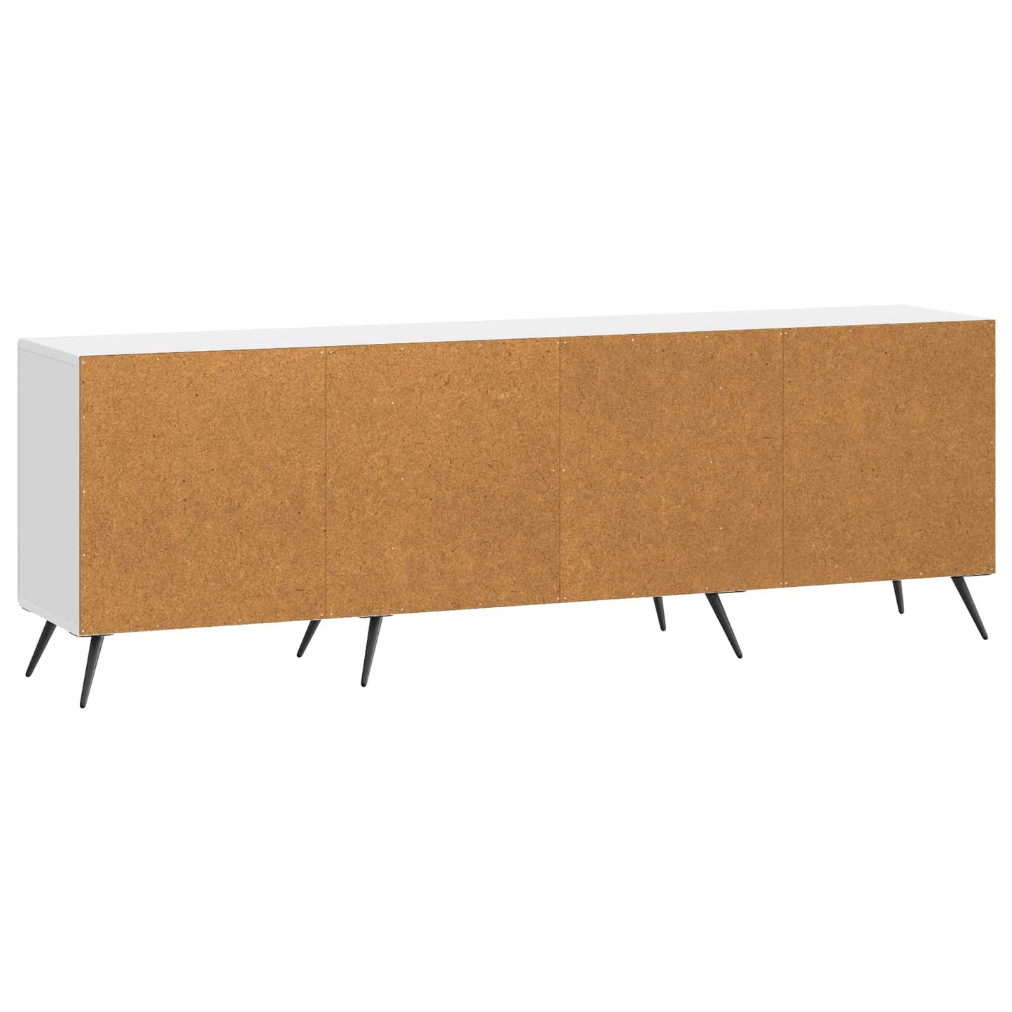 TV Cabinet High Gloss White 150 x 31 x 50 cm Engineered Wood